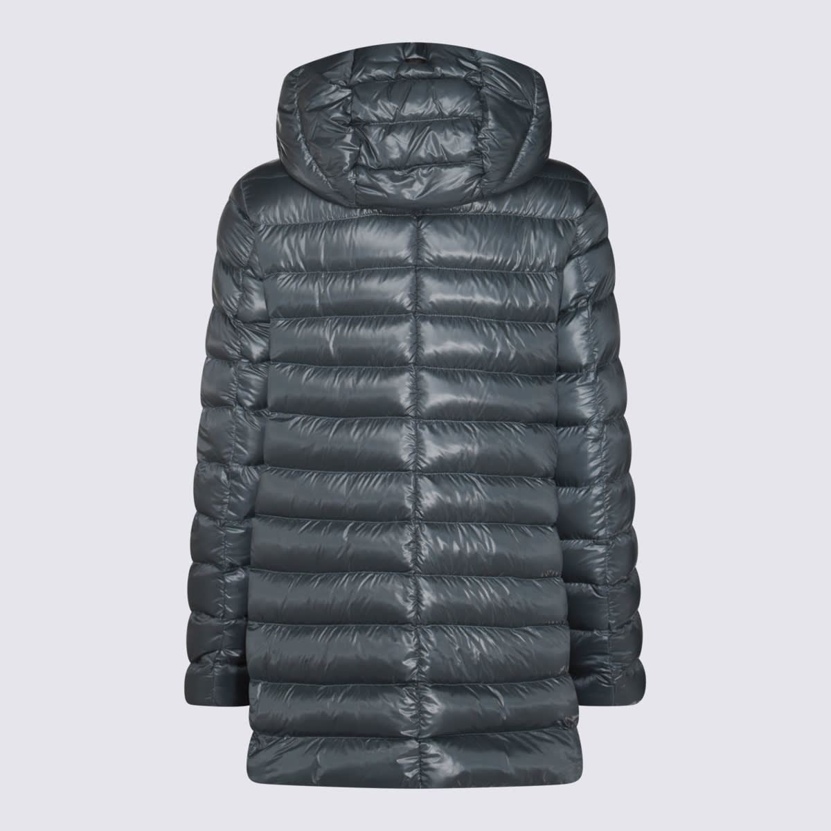 Shop Herno Blue Down Jacket In Clear Blue