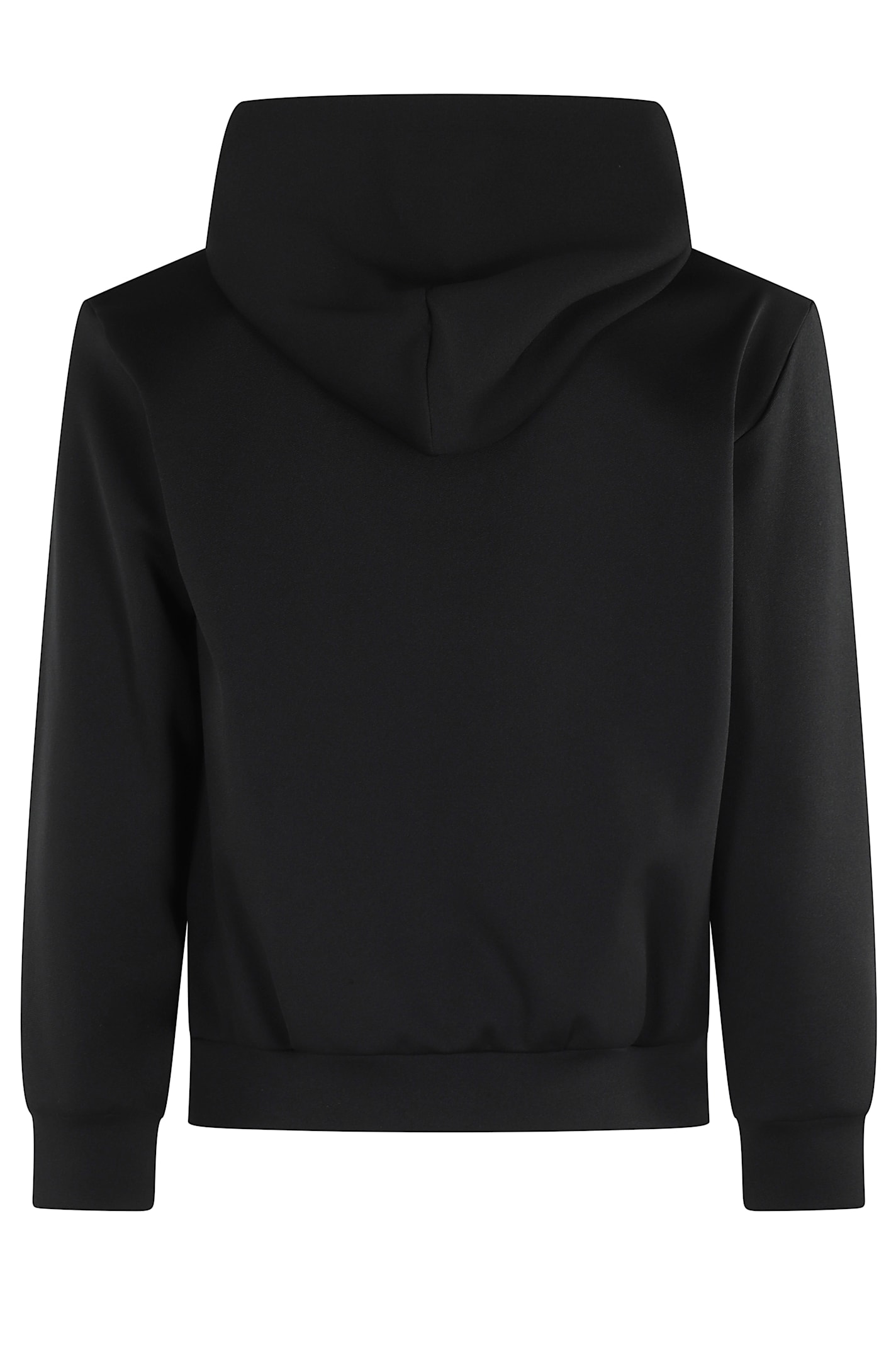 Comme Des Garçons Play Black Hoodie With Heart Logo In Black