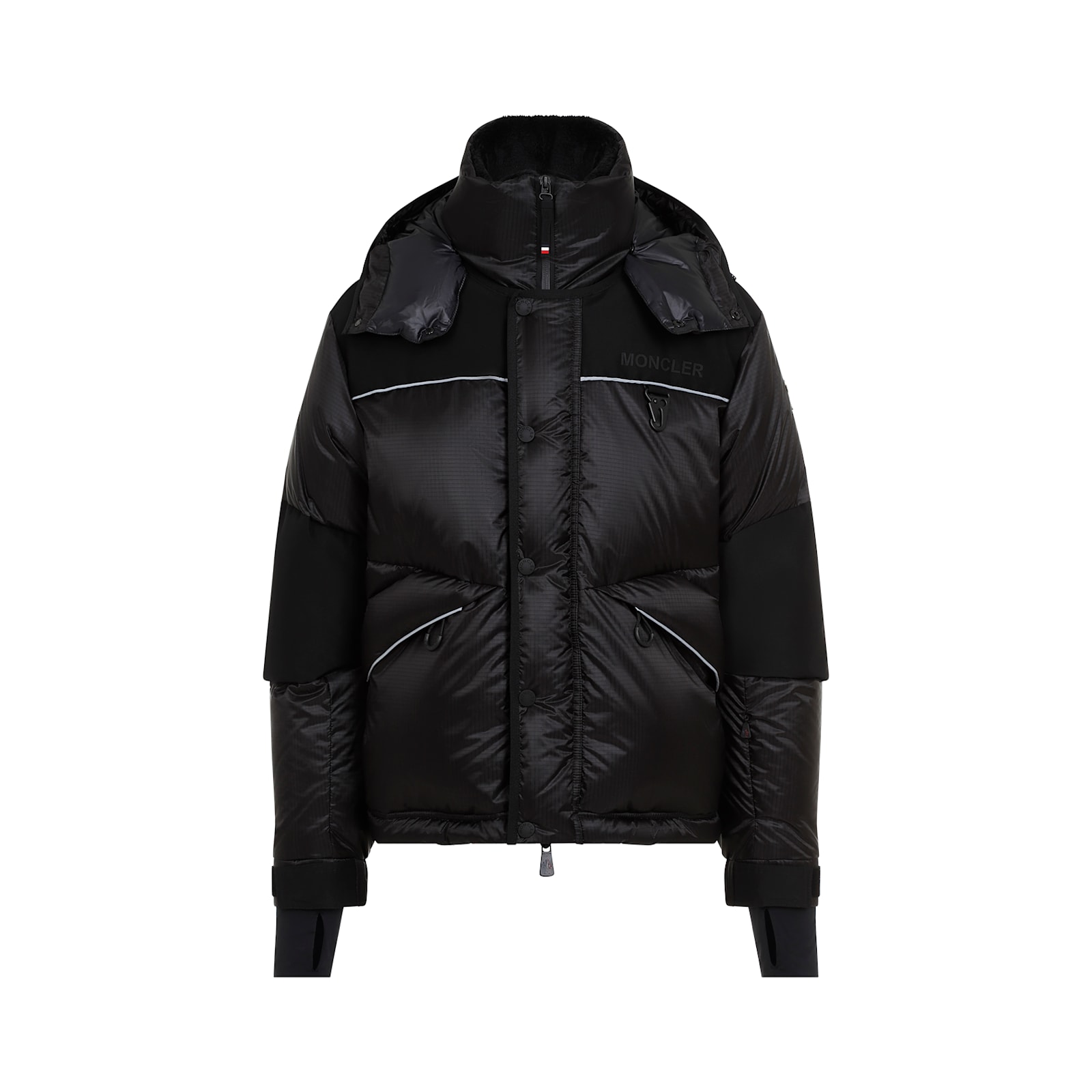 Shop Moncler Albiez Jacket In Black