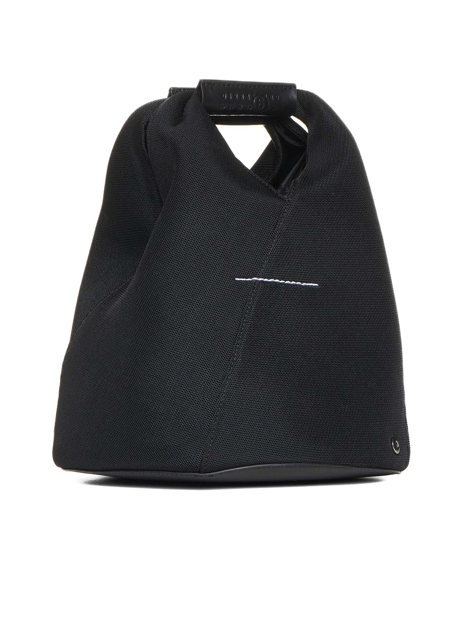 Shop Mm6 Maison Margiela Tote In Black