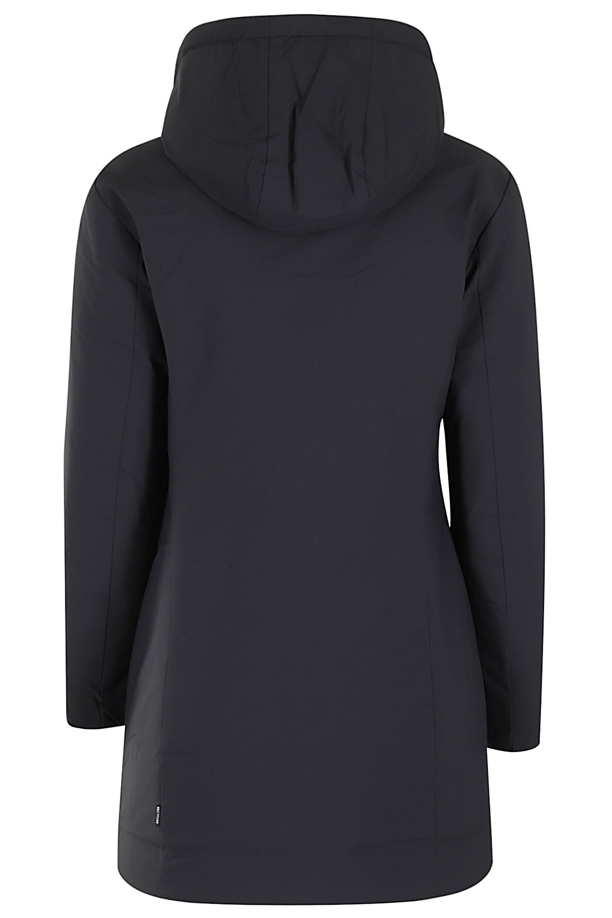 Save The Duck Rachel Long Padded Jacket In Black
