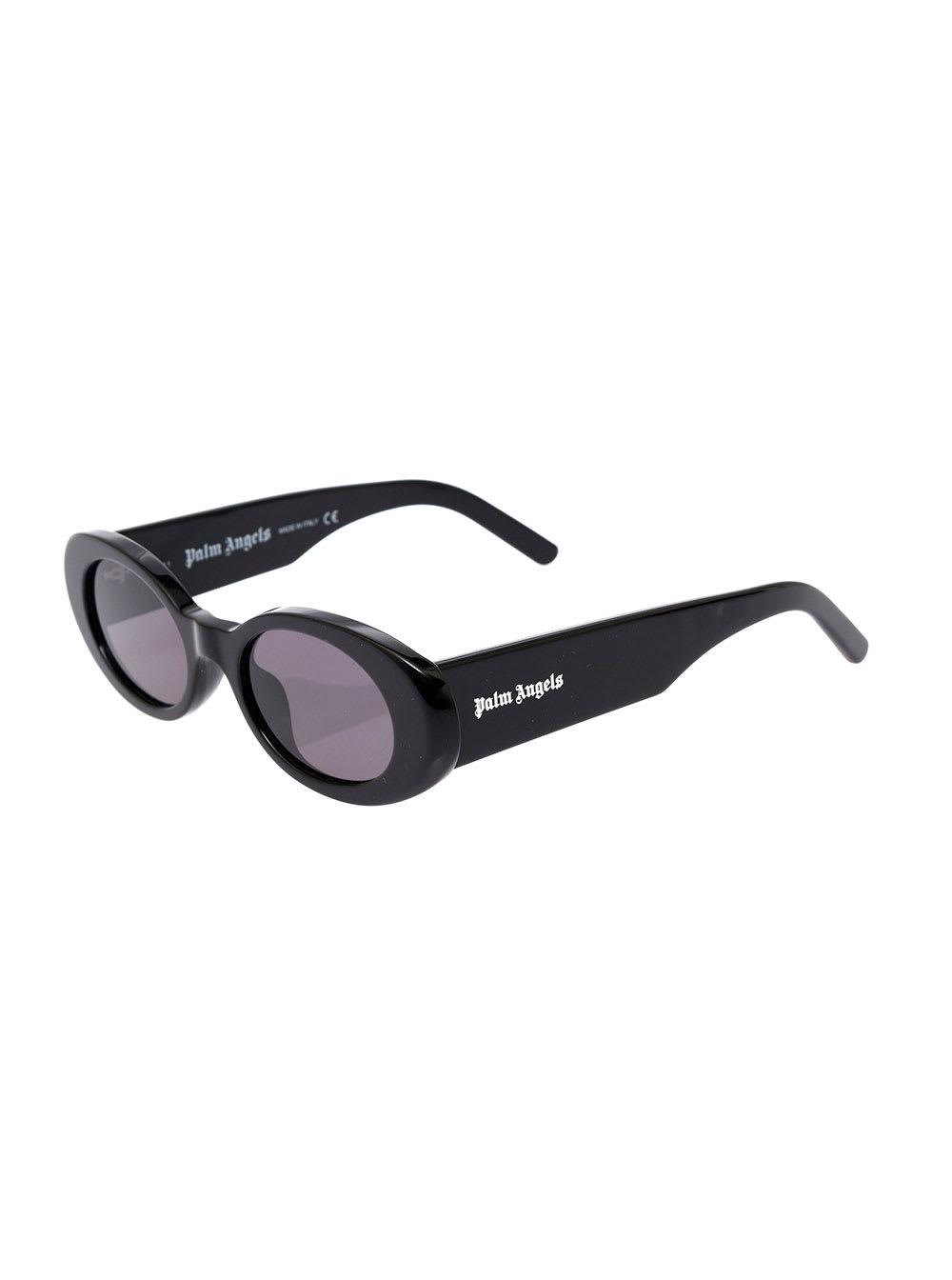 Palm Angels Womans Spirit Black Acetate Sunglasses