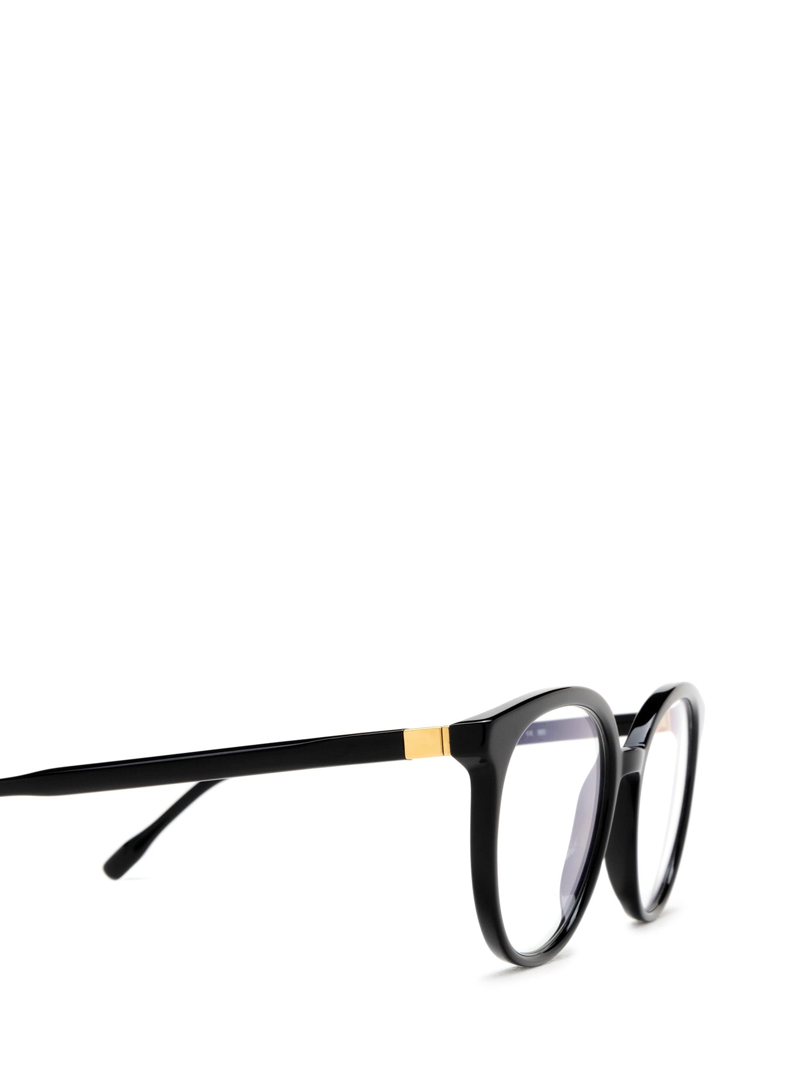 Shop Mykita Ayan C132 Black/silk Gold Glasses