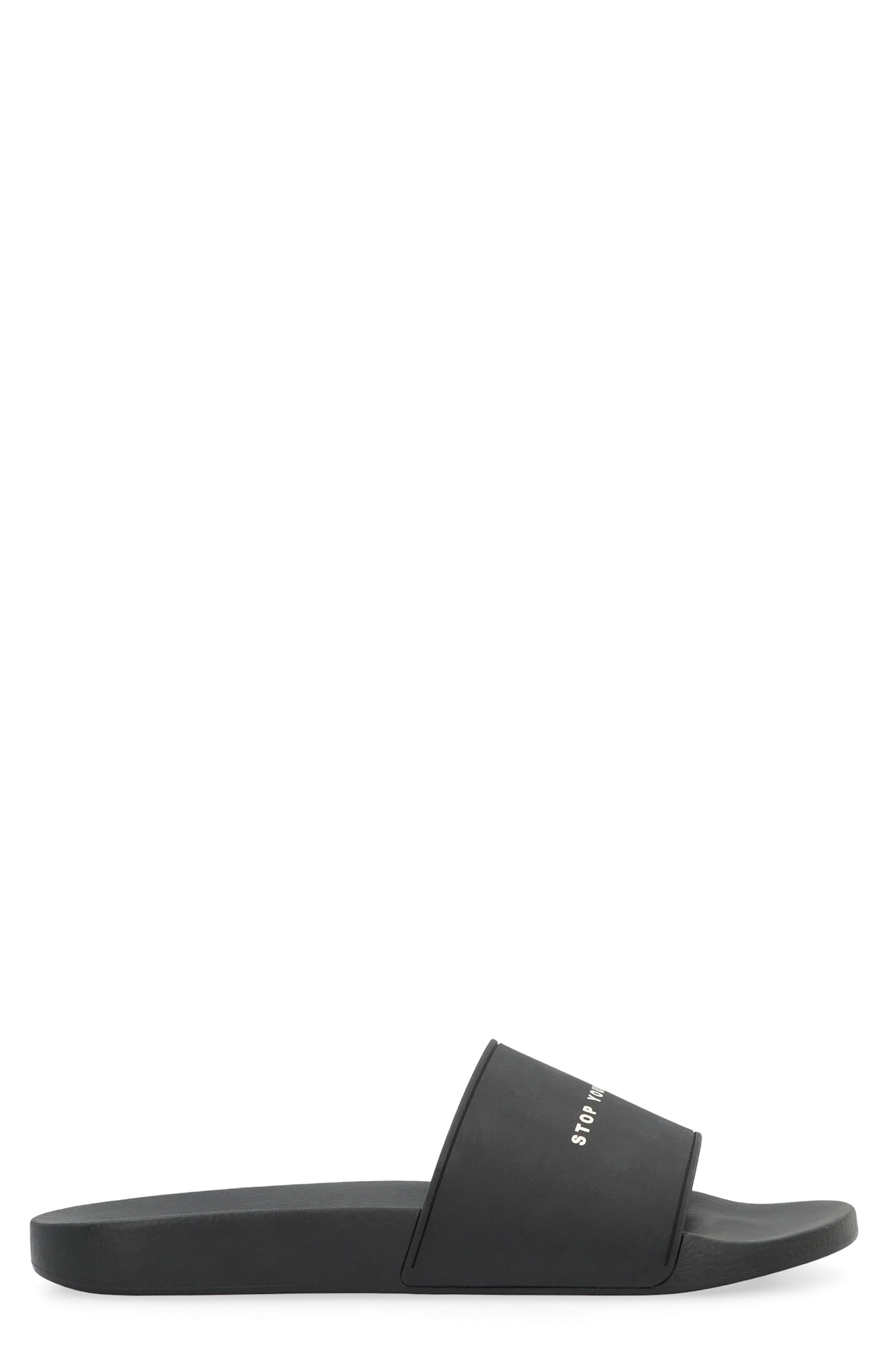 Shop Drkshdw Rubber Slides In Black