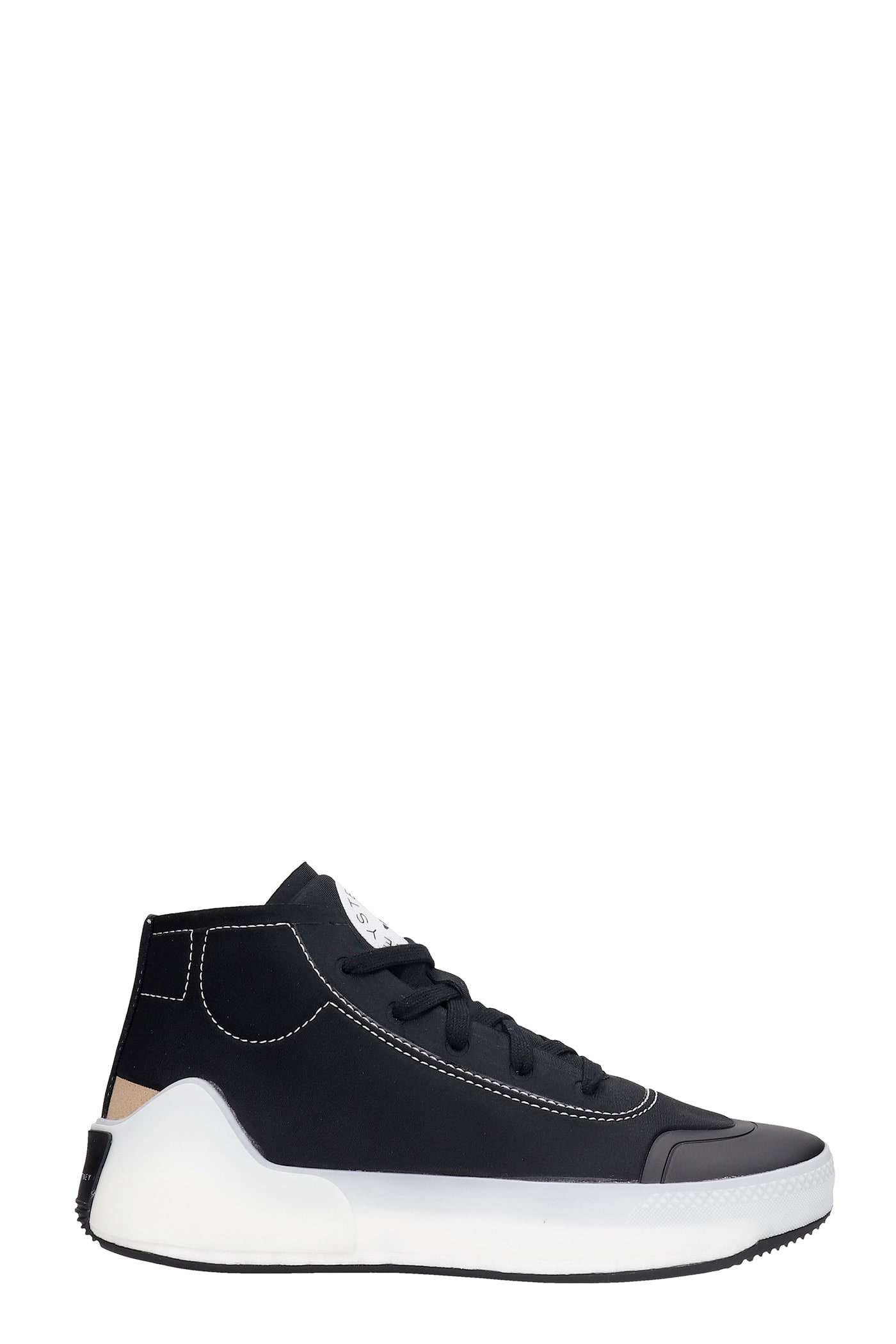 Adidas by Stella McCartney Asmc Treino Md Sneakers In Black Synthetic Fibers