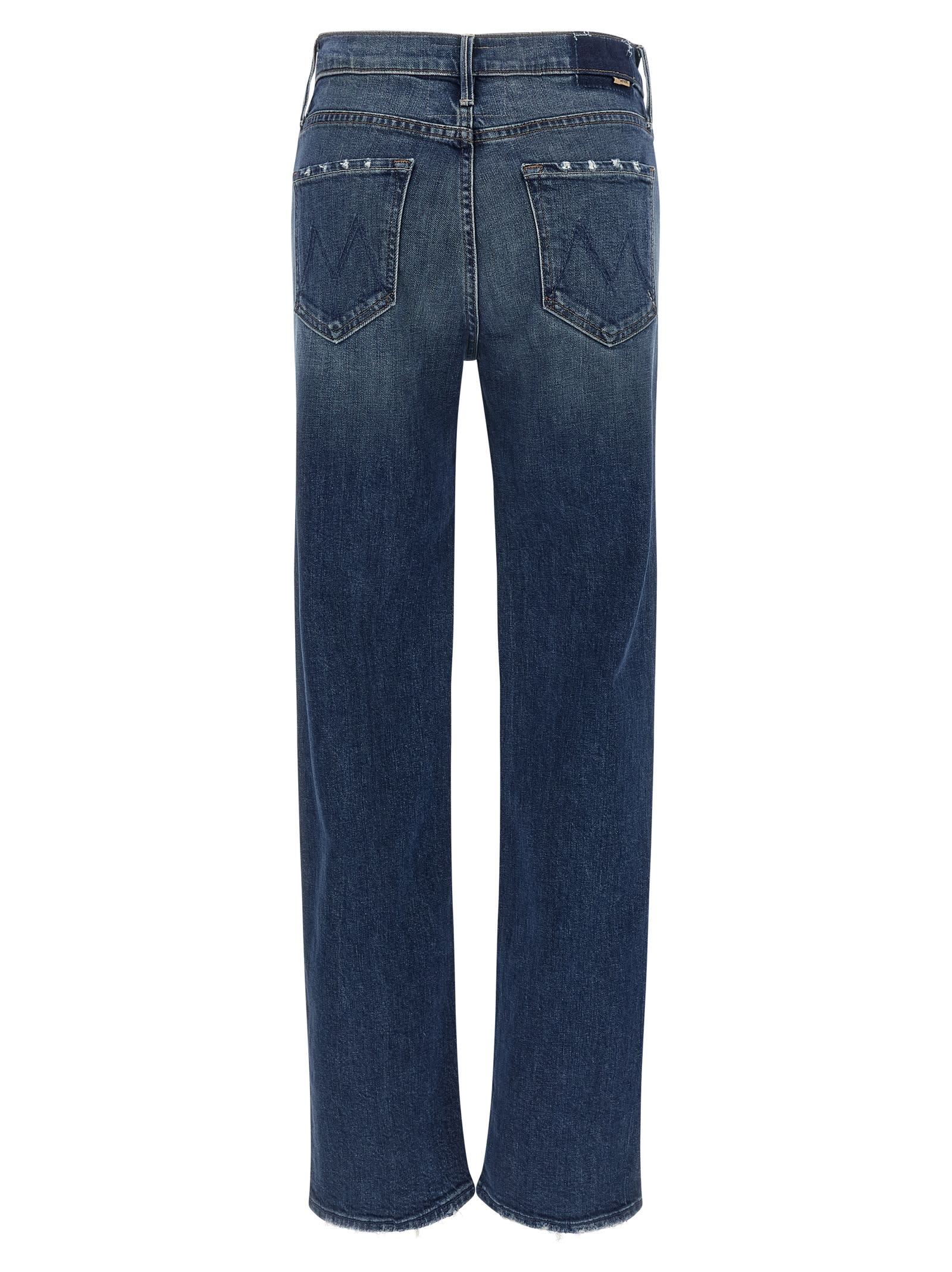Mother The Kick Jeans In Blue