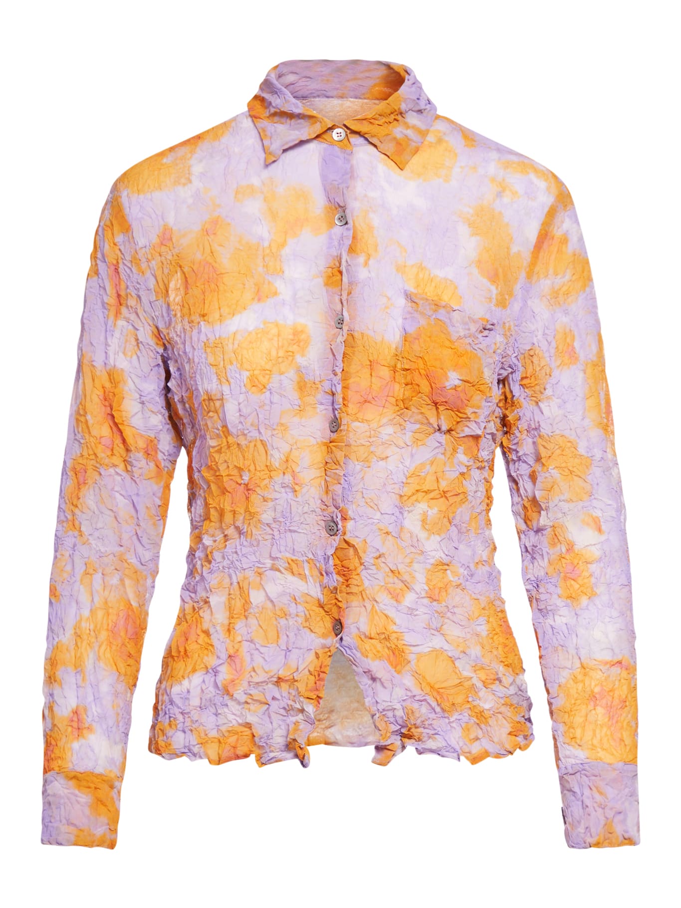 Dries Van Noten 00890-crush Bis 6110 W.w.shirt In Orange