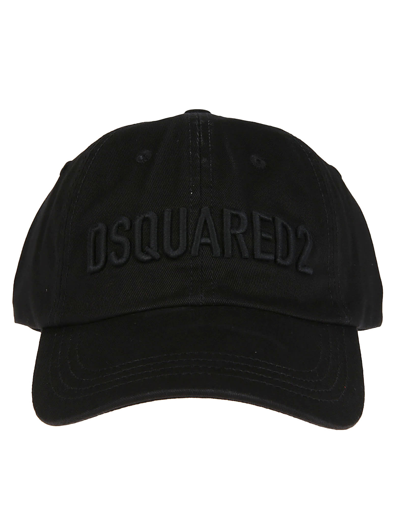 Shop Dsquared2 Technicolor Baseball Cap In Nero/nero