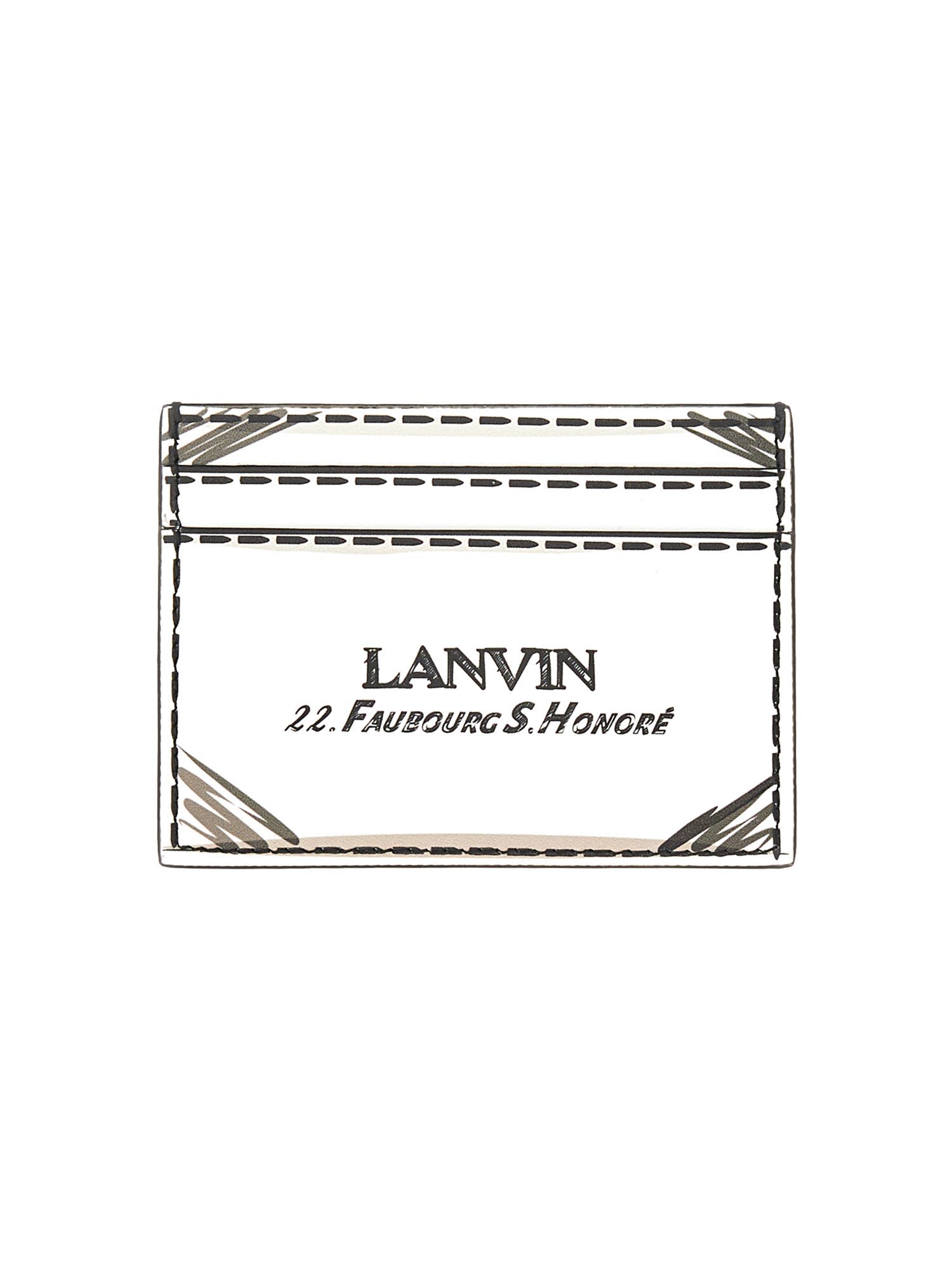 Lanvin Leather Card Holder