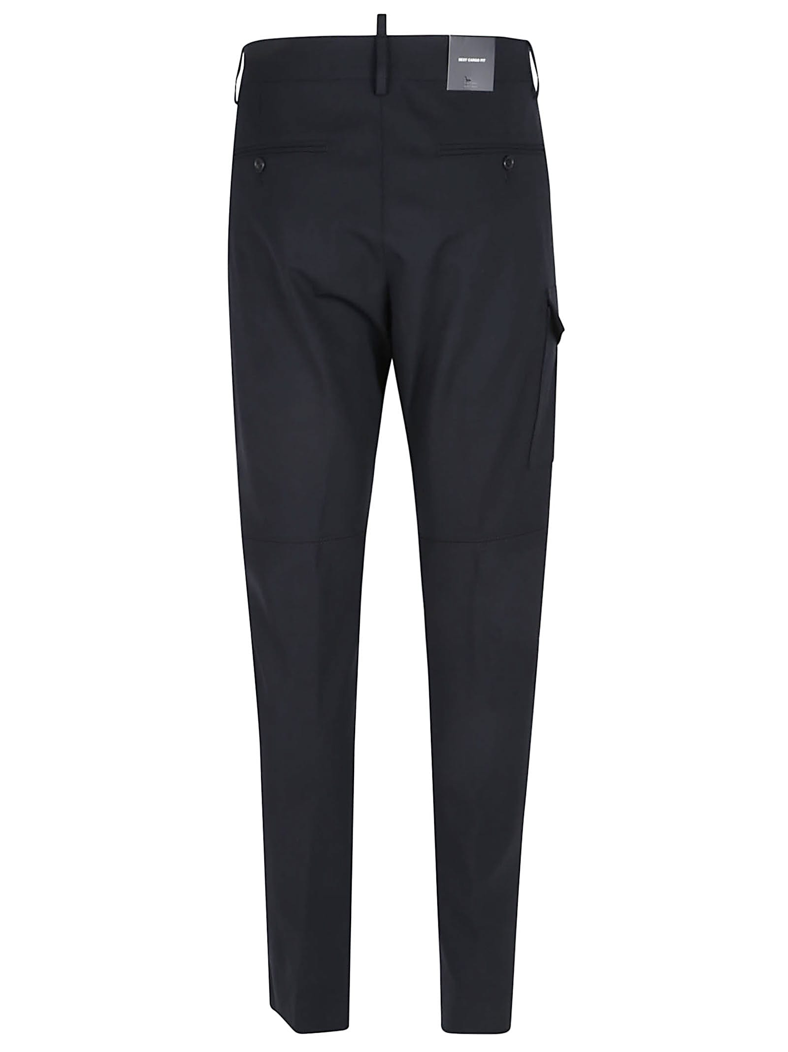 Dsquared2 Chic Urban Sexy Cargo Pant In Black