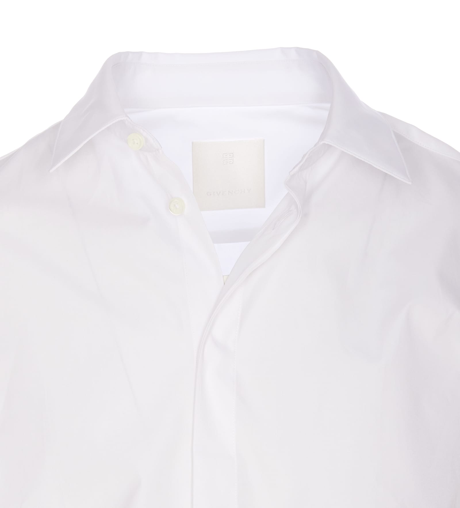 Shop Givenchy Shirt In White