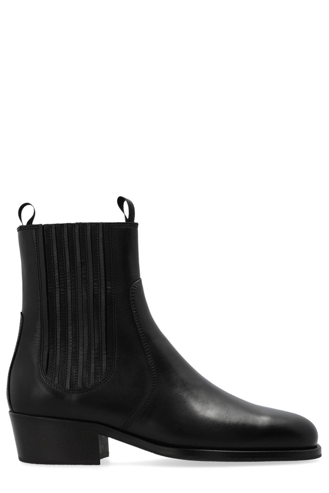 LEMAIRE CHELSEA ROUND TOE BOOTS 