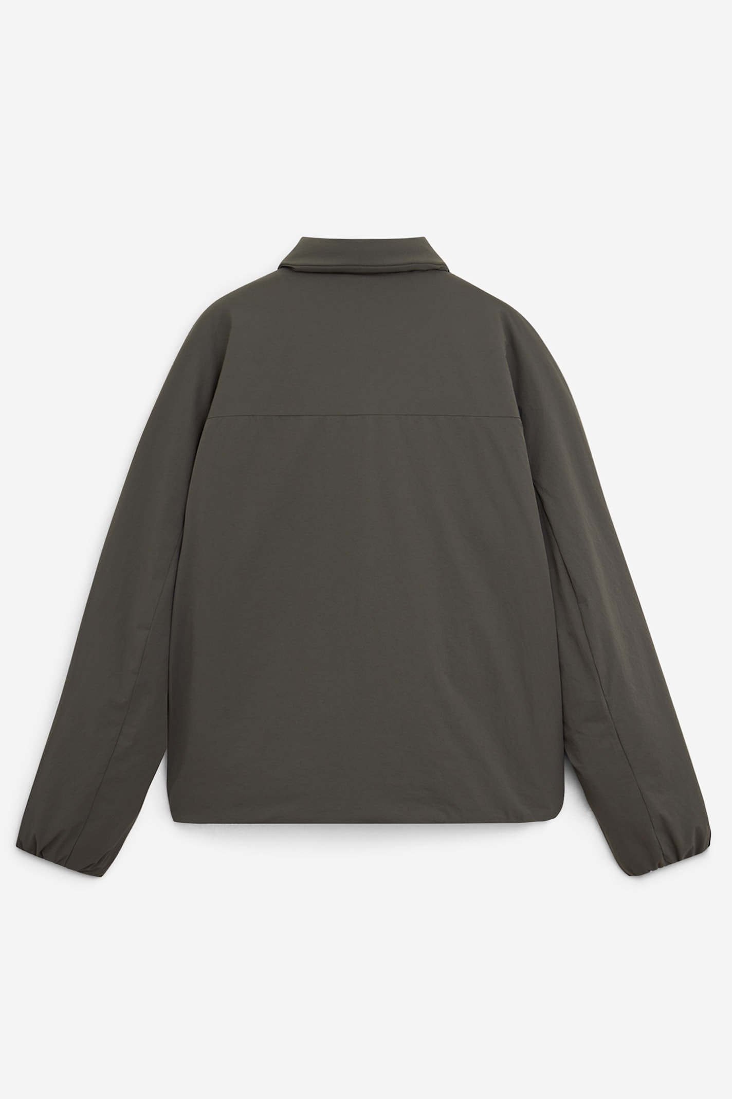 Roa Onsen Overshirt Jacket In Gray
