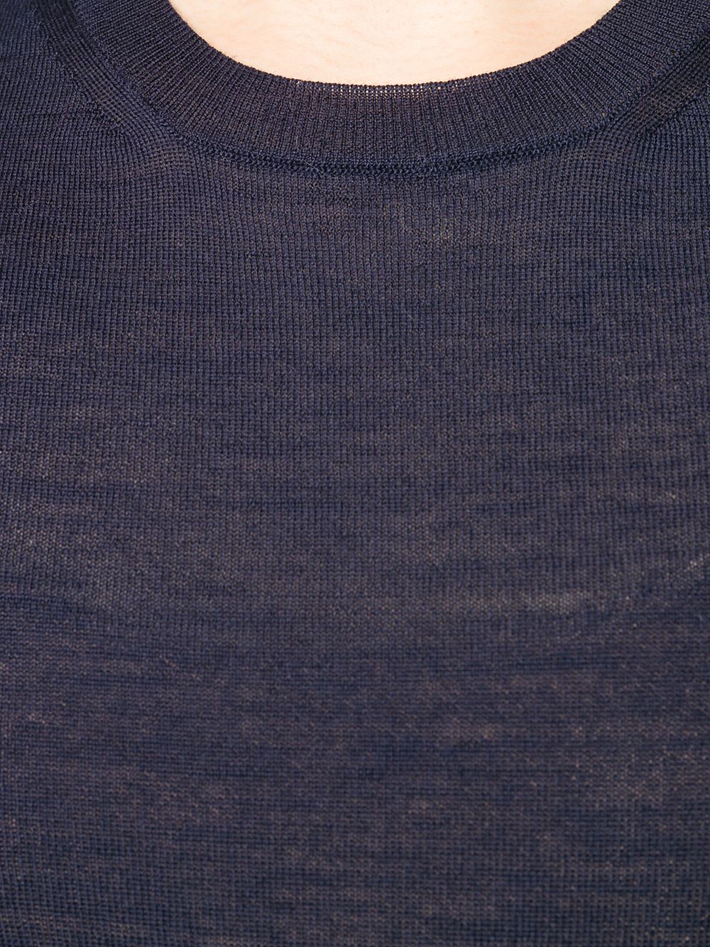 Roberto Collina Crewneck Sweater In Blue