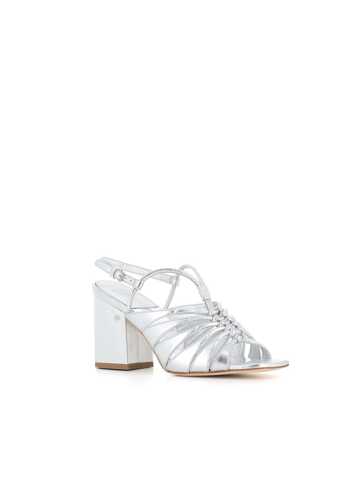 Shop Laurence Dacade Sandal Burma In Silver