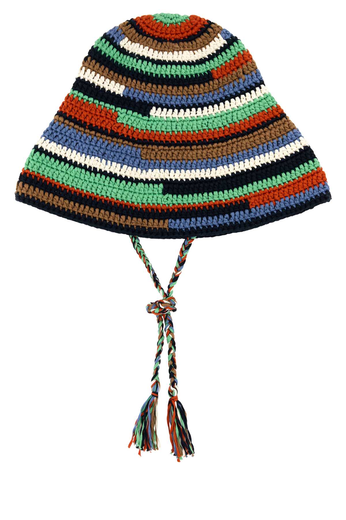 Multicolor Crochet Sunny Bucket Hat