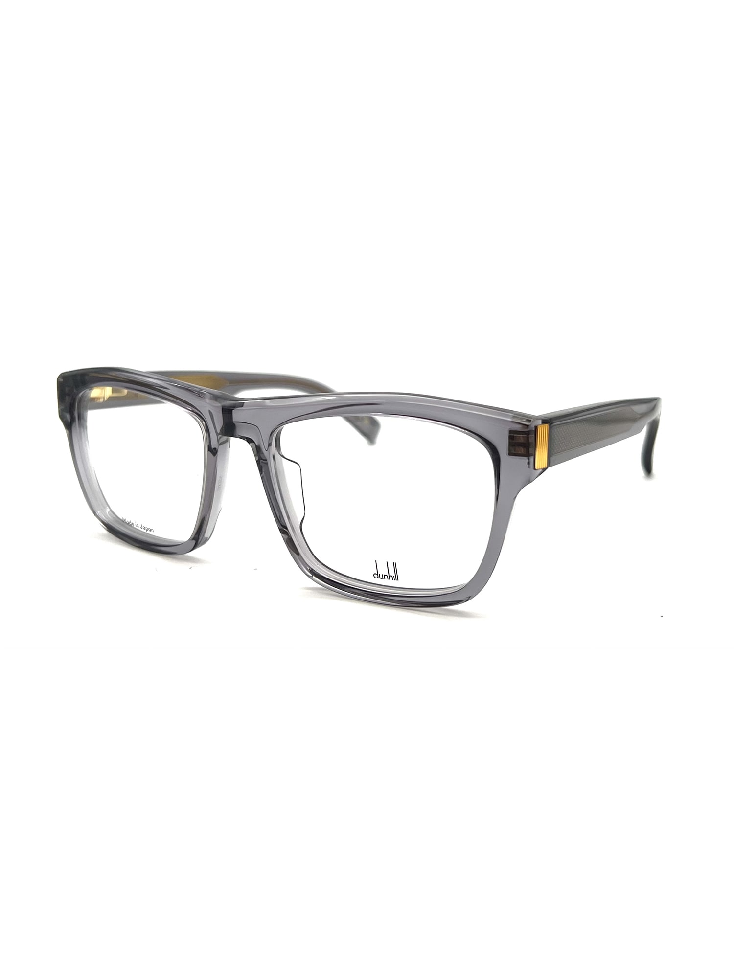 Shop Dunhill Du0030o Eyewear In Grey Grey Transparent