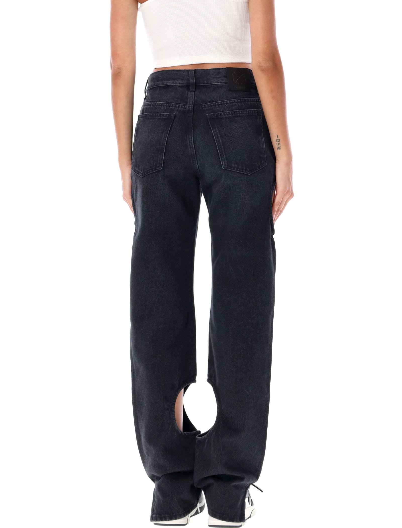 Shop Off-white Meteor Denim In Black