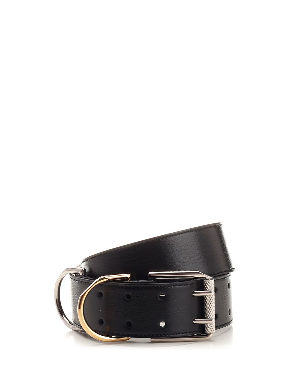 Shop Givenchy Voyou Belt In Black