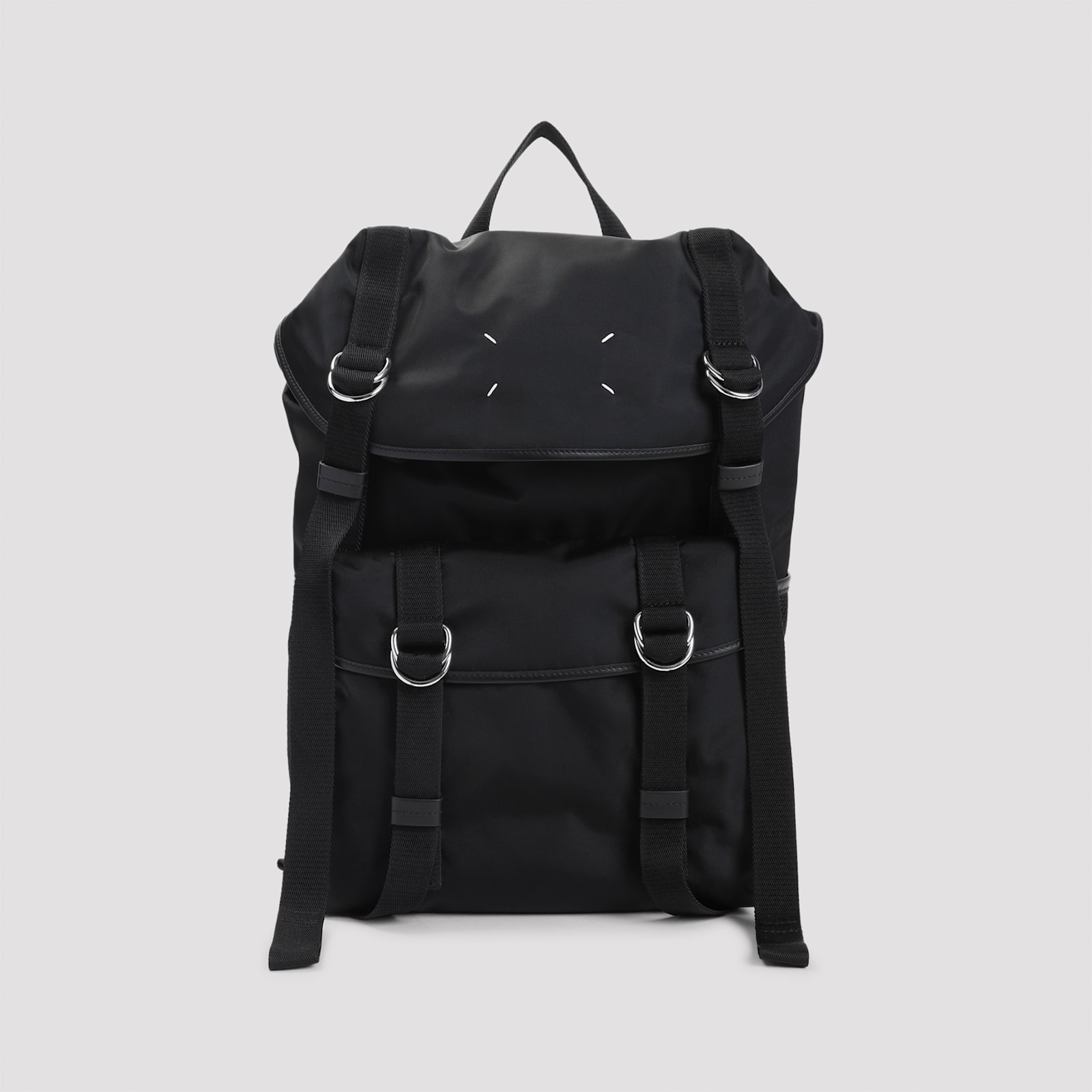 Maison Margiela Medium High-tech Backpack In Black