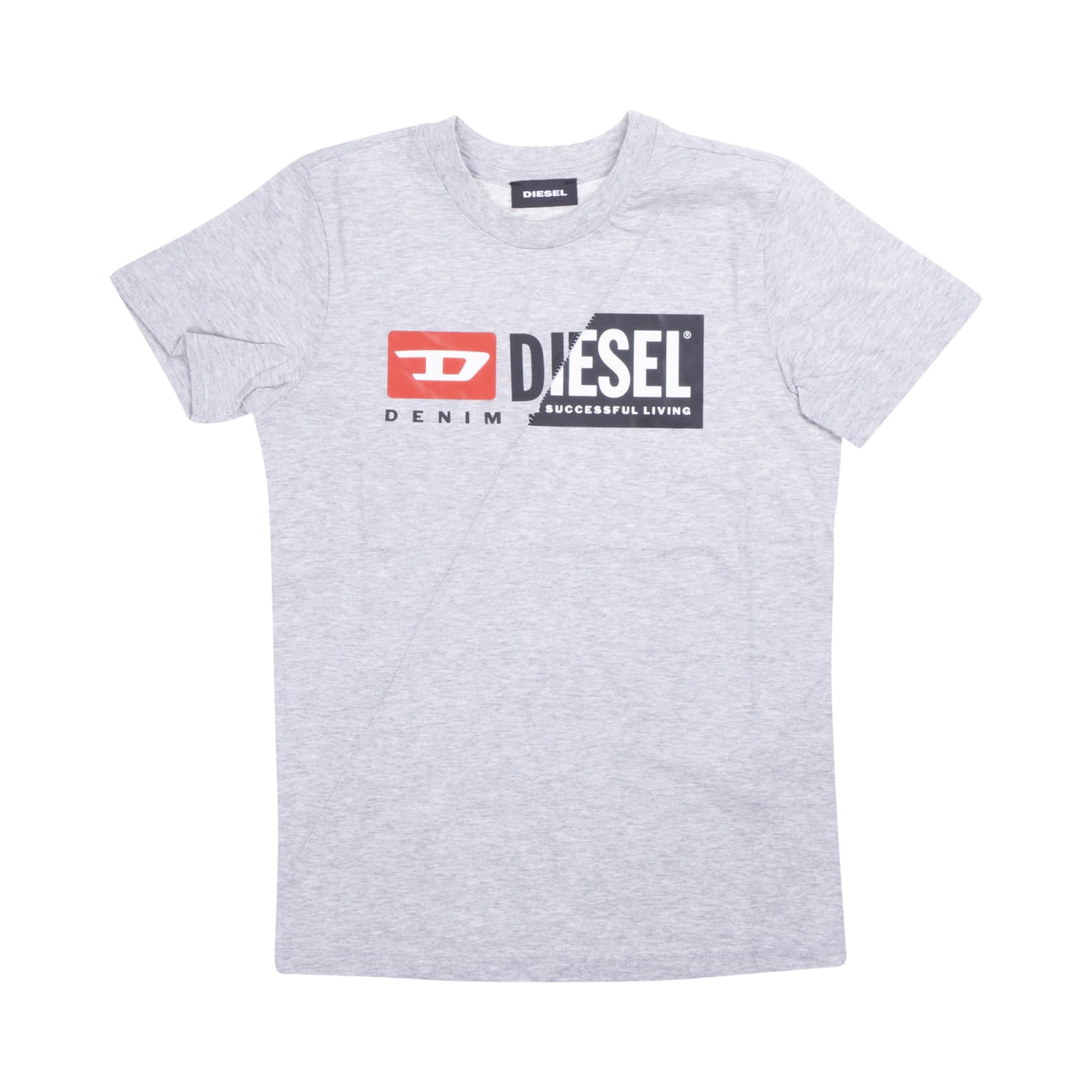 Diesel Kids' T-shirt Tdiegocuty In Grigio