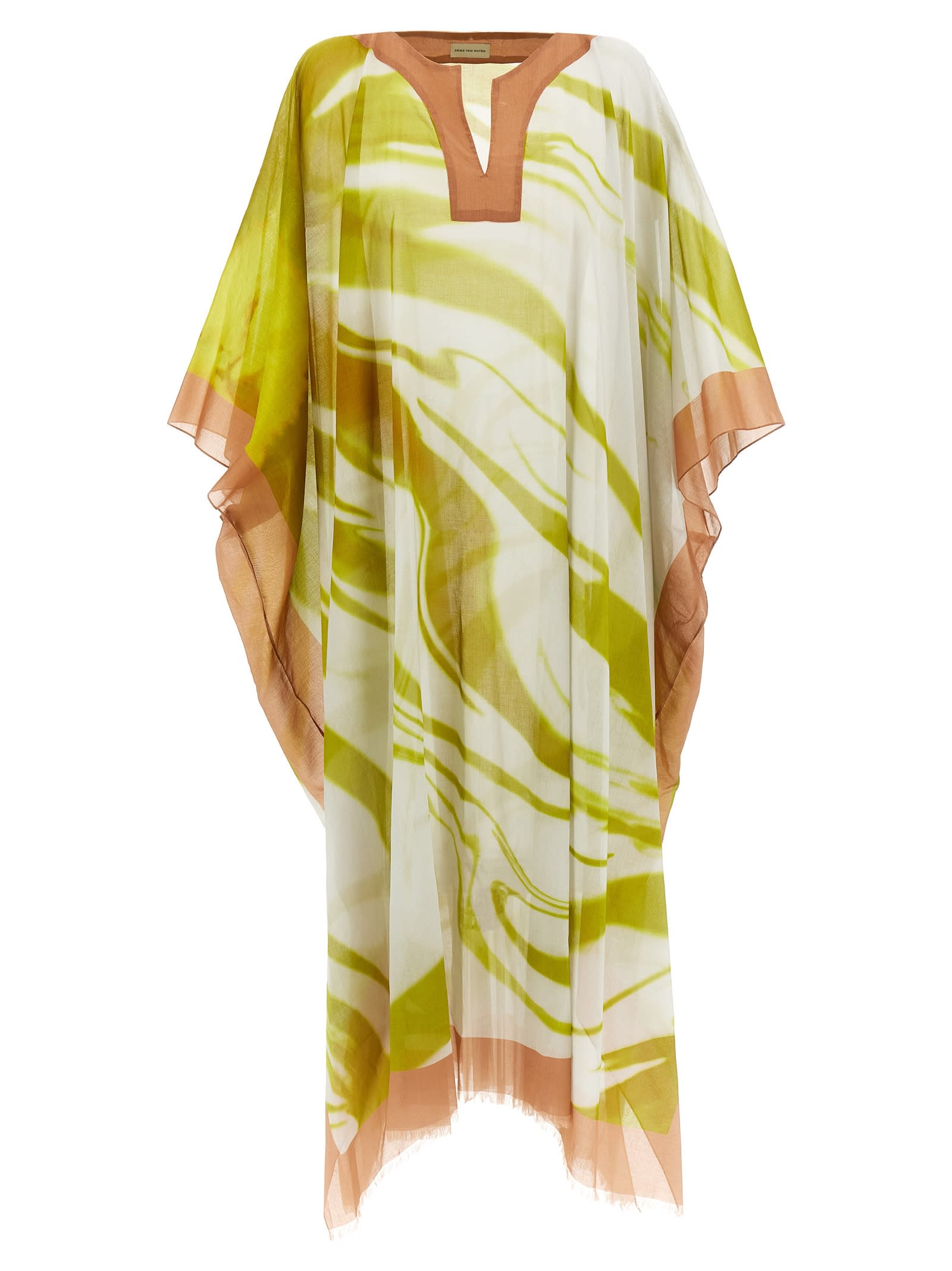DRIES VAN NOTEN KAFTAN DRESS