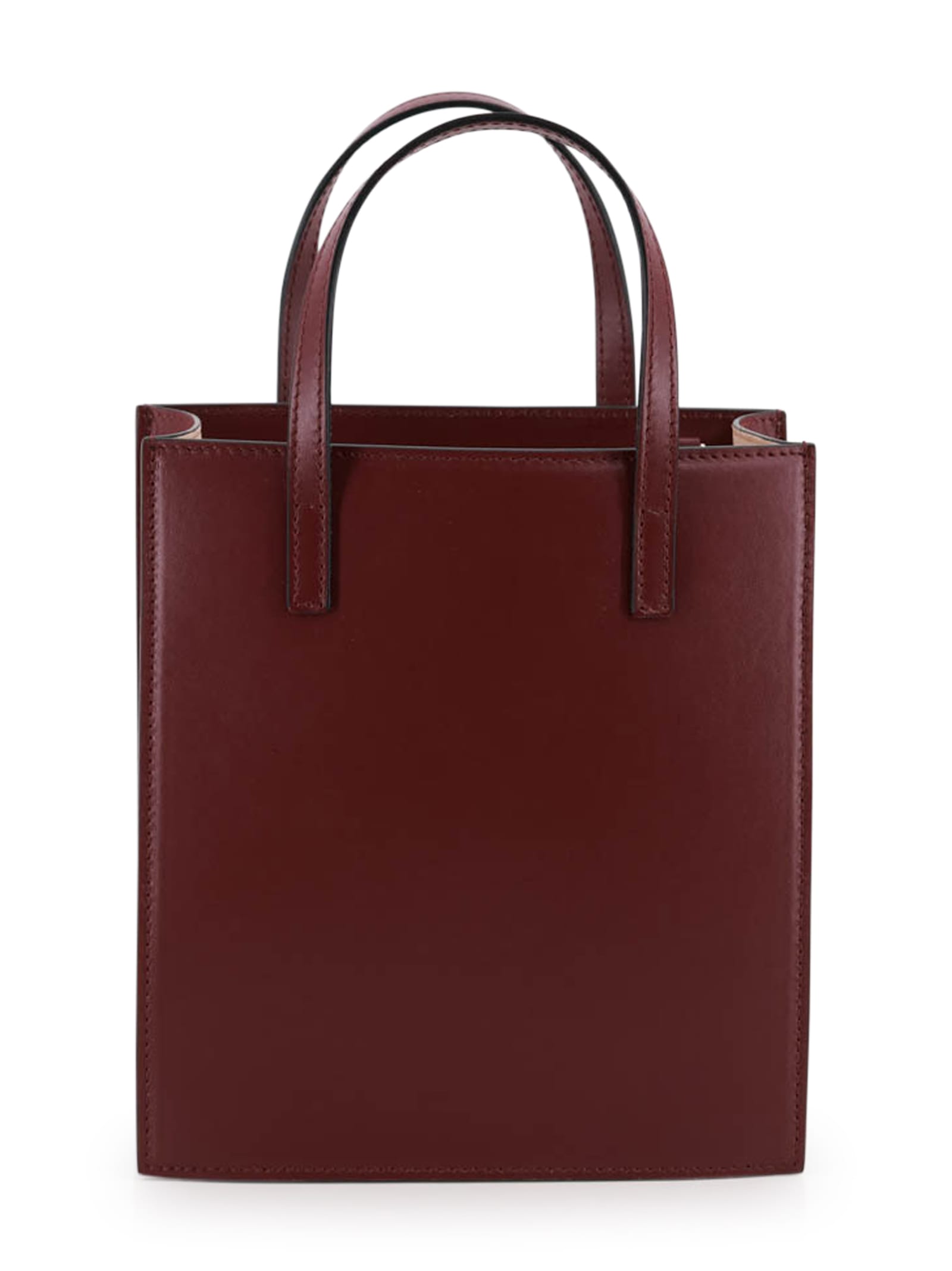 Hidesins Leather Bag In Burgundy