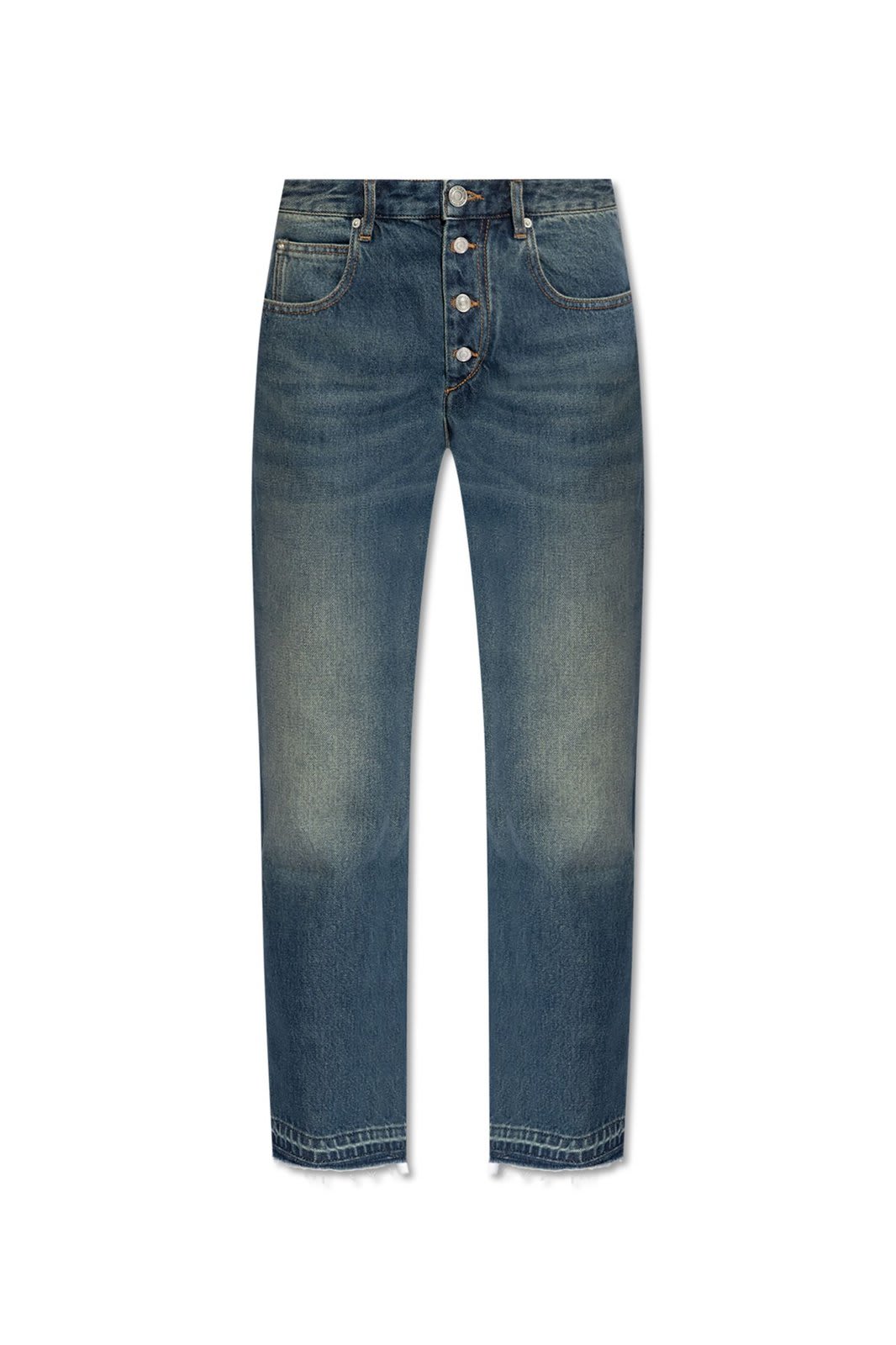 Shop Isabel Marant Jemina High Waist Jeans In Blue