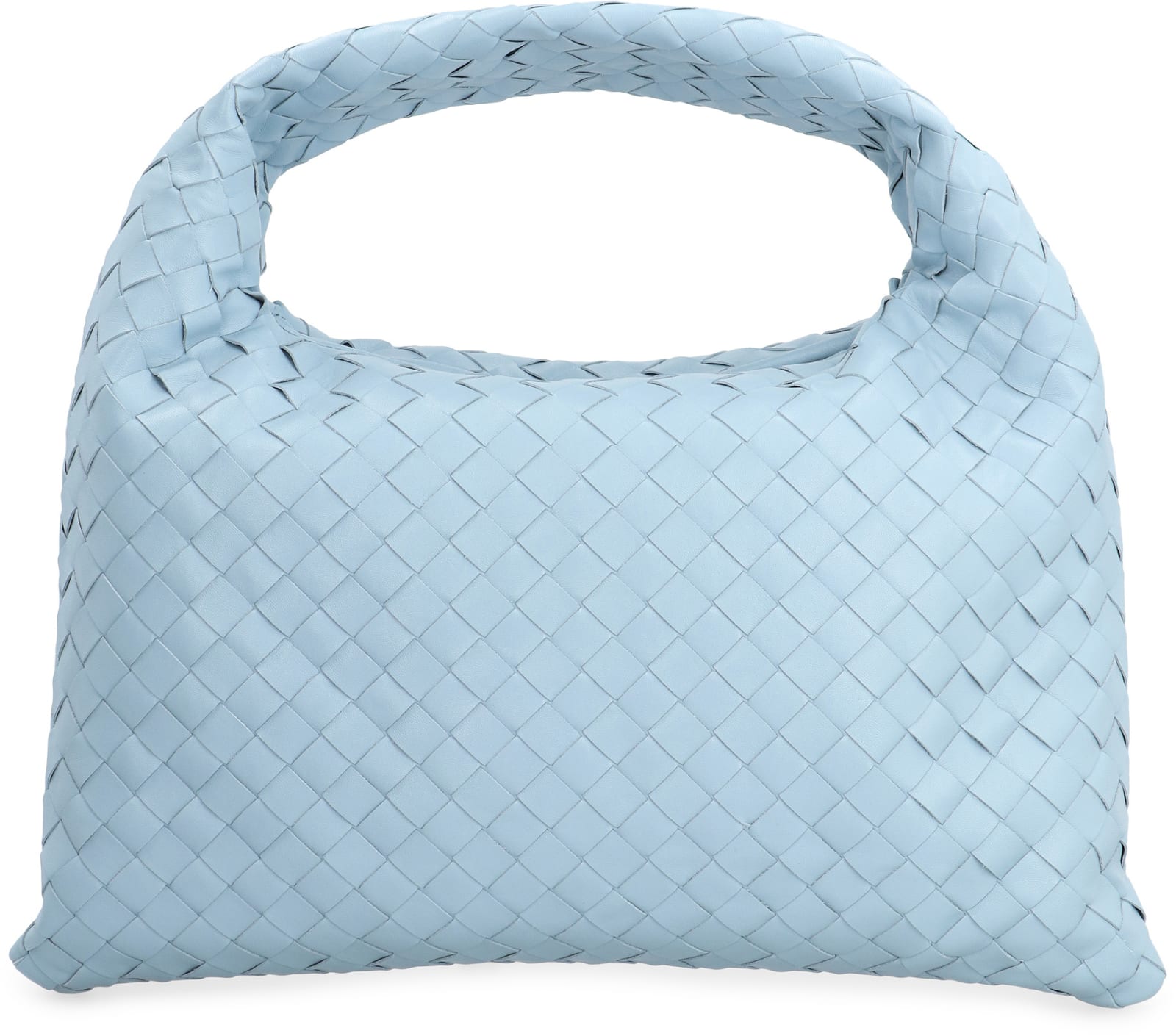 Shop Bottega Veneta Small Hop In White