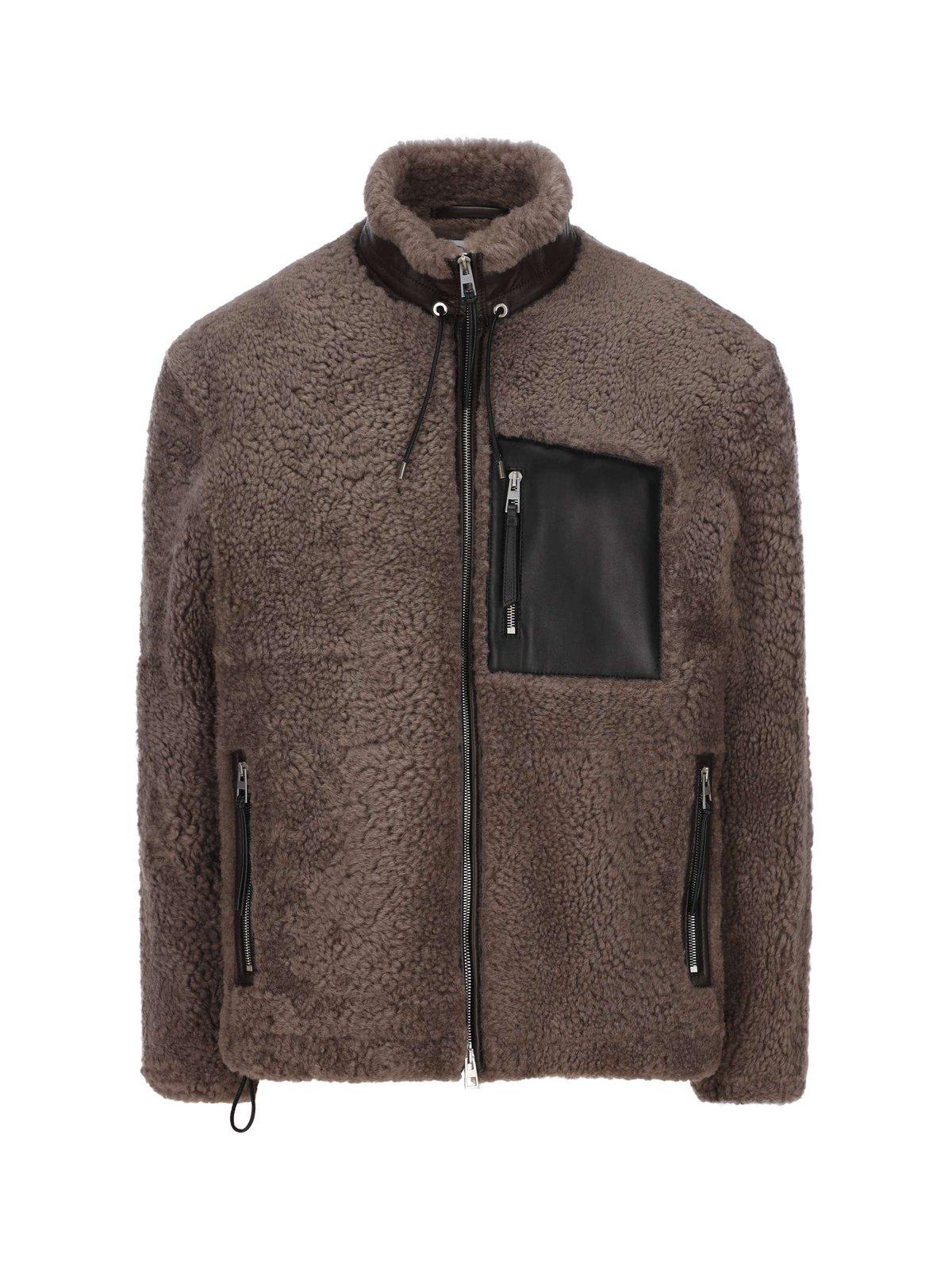 Loewe Shearling Zipped Jacket