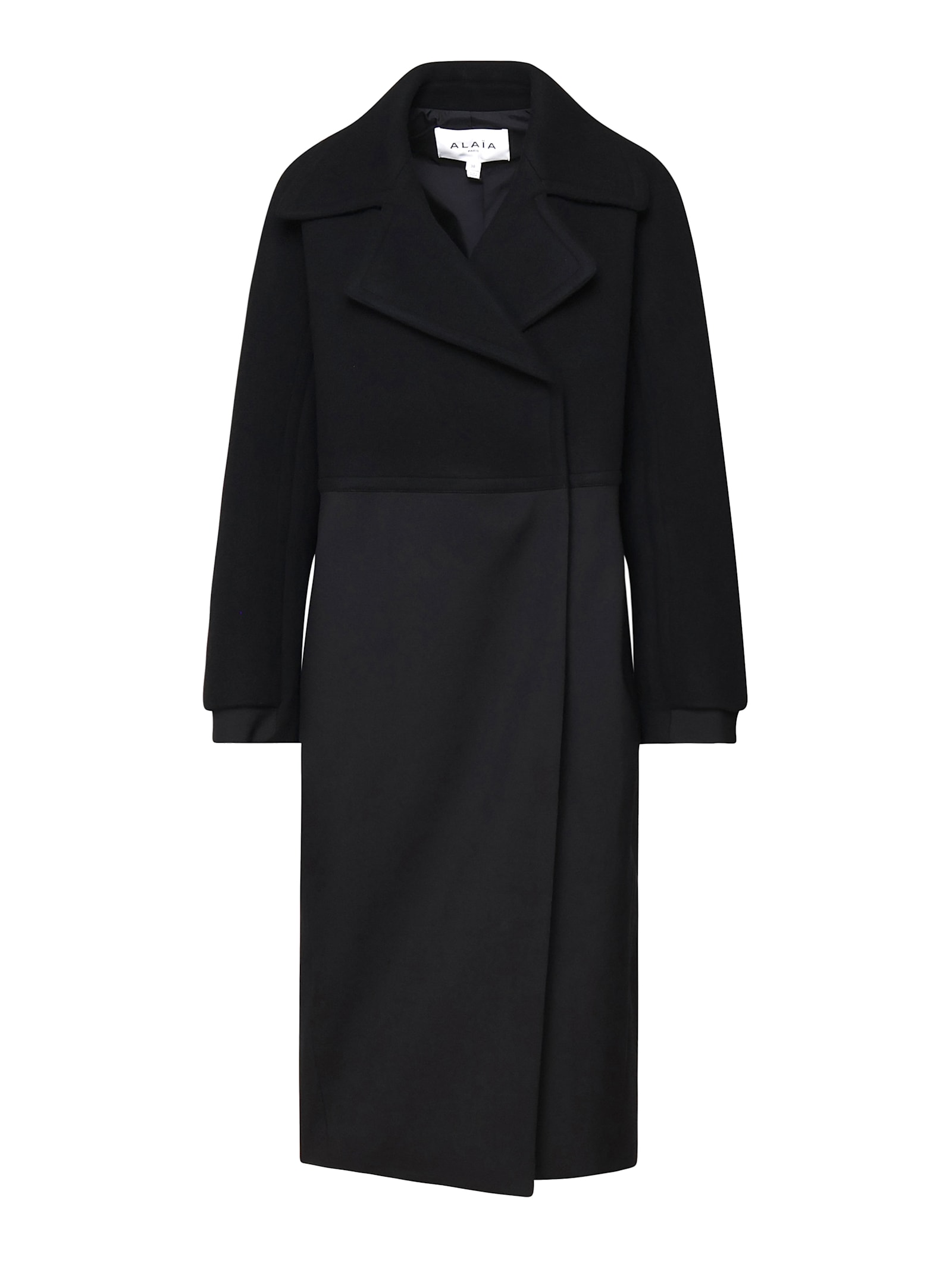 alaia classic coat