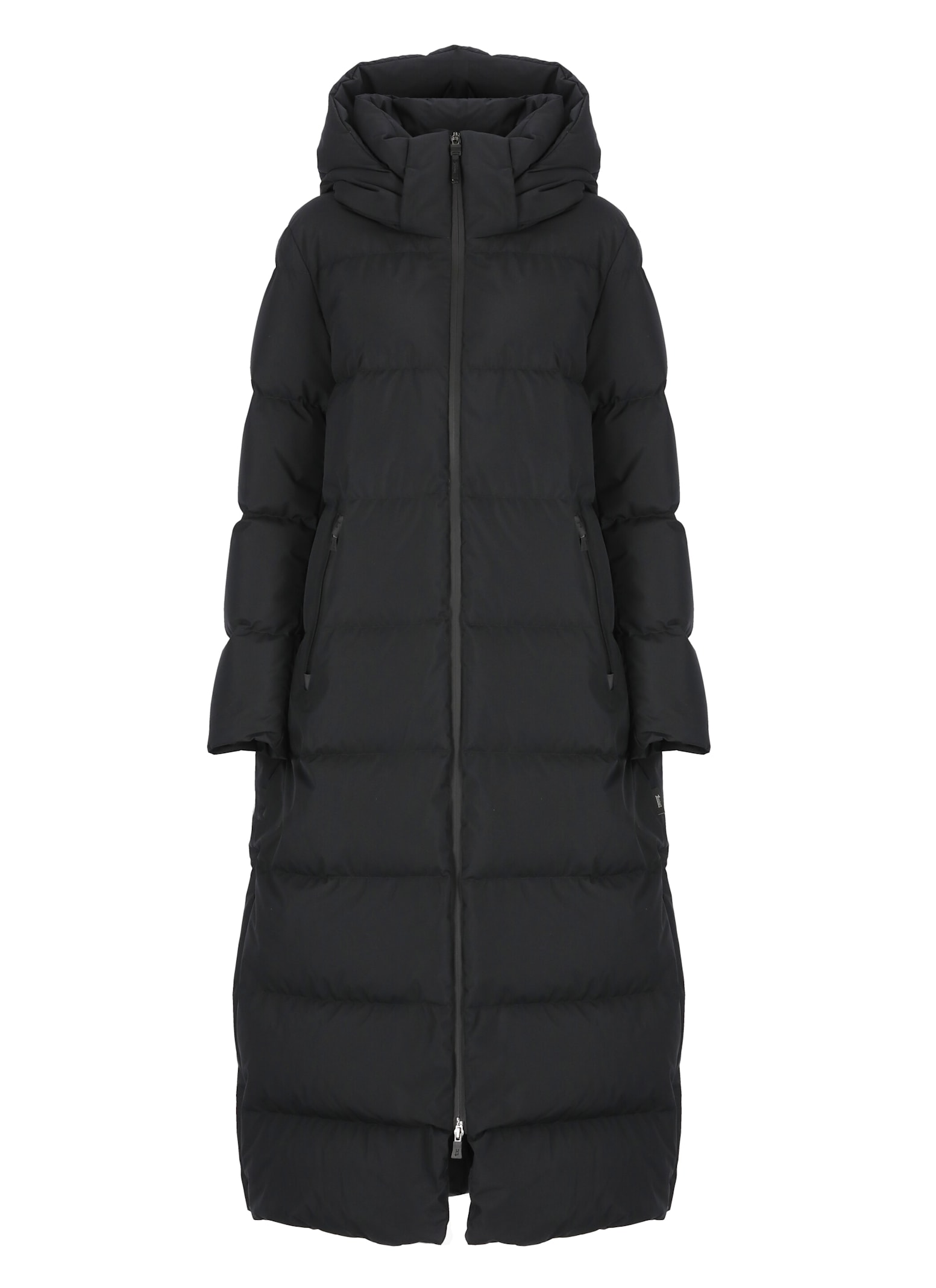 Shop Herno Laminar Quilted Down Jacket In Black