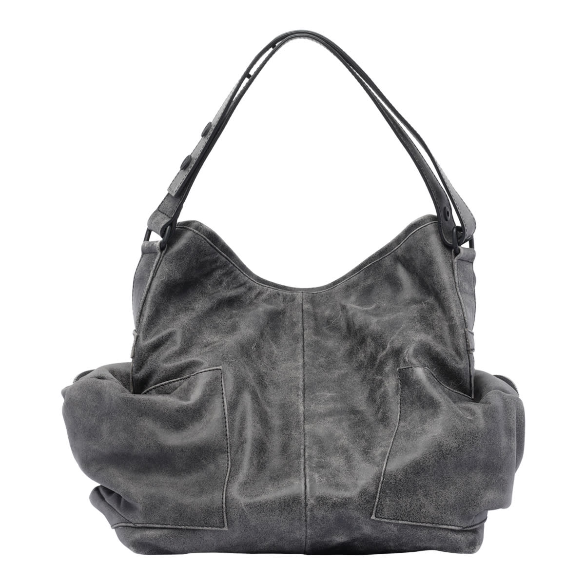 Vic Matie Shoulder Bag In Grey