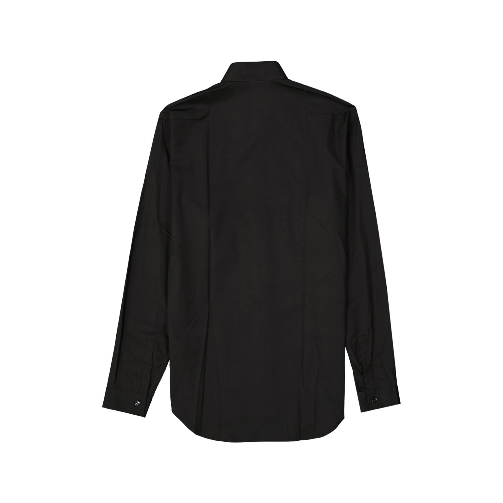 Shop Dior Cotton Shirt In Black