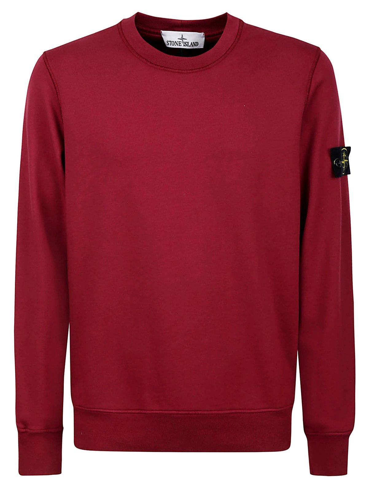 Compass Patch Crewneck Sweatshirt - Stone Island - Modalova