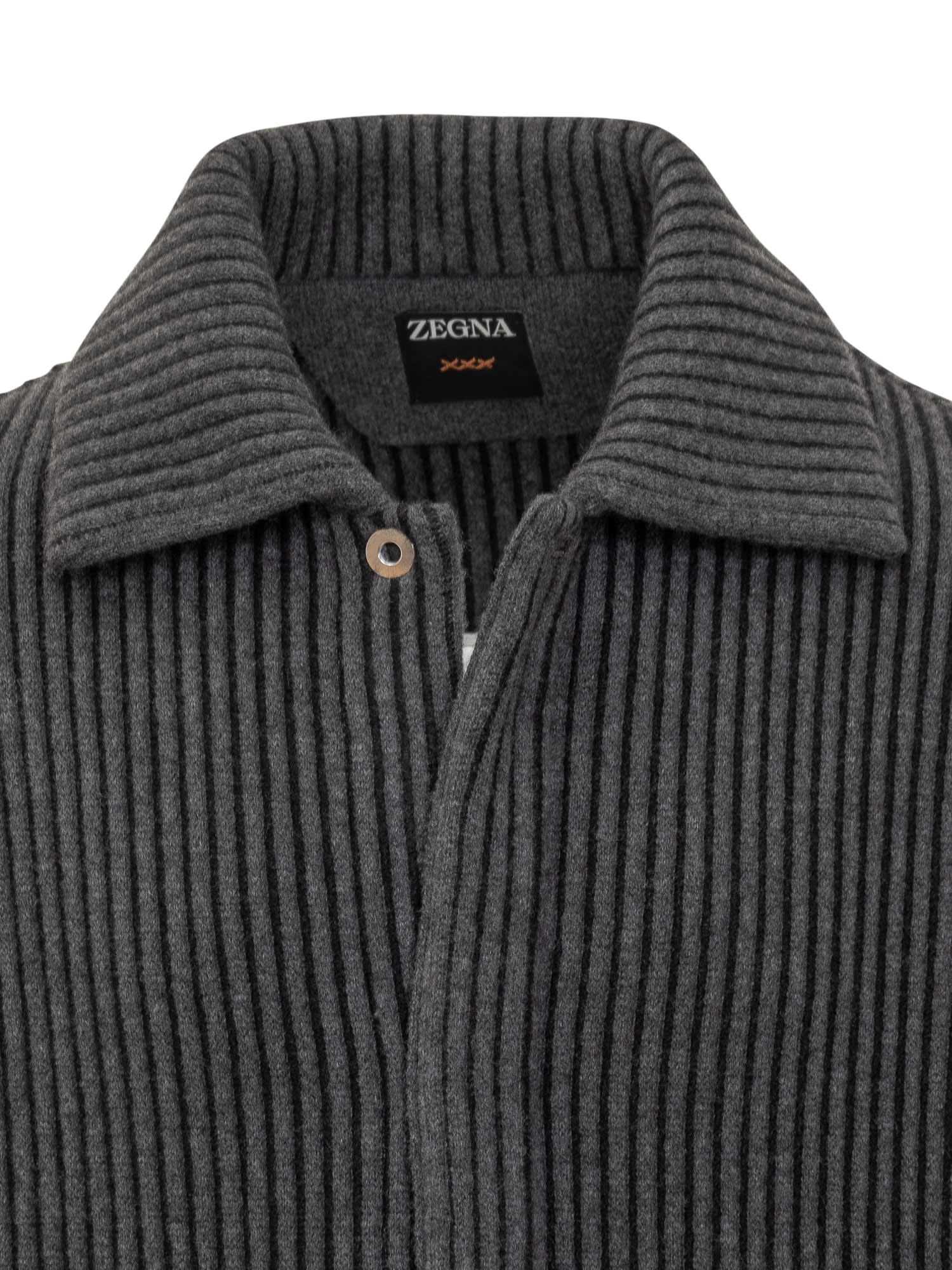 Shop Zegna Wool Chore Jacket In K07