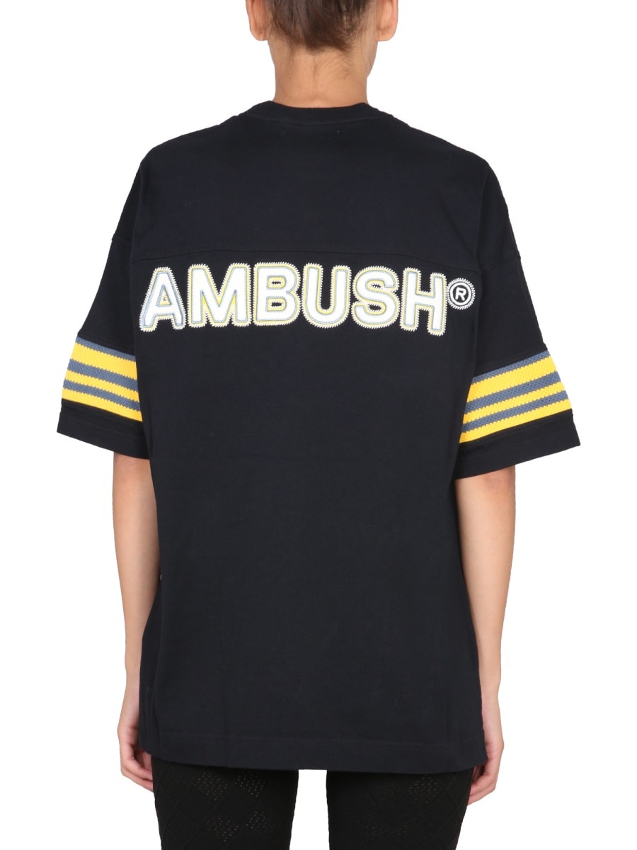 Shop Ambush T-shirt Rib In Black