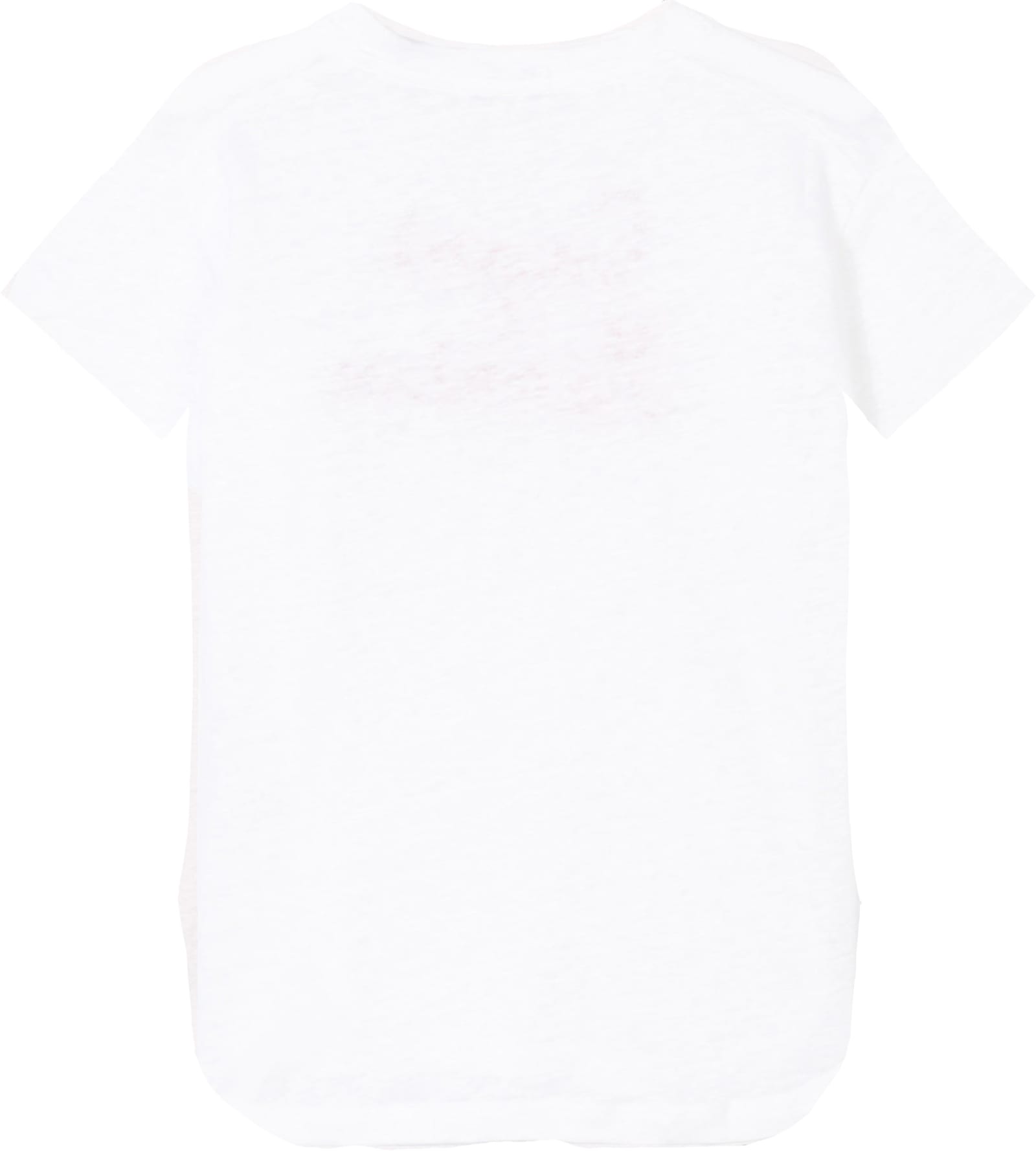 MC2 Saint Barth Portofino, Ciao Ciao Embroidered Linen T-shirt