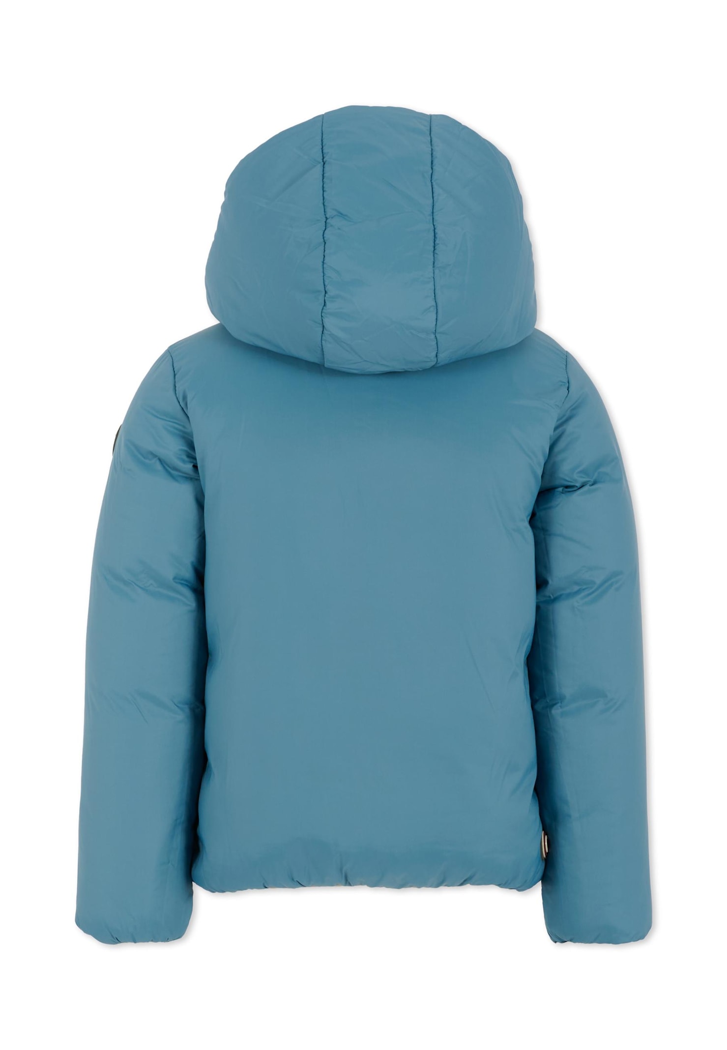 Colmar Reversible Puffer Jacket In Gold