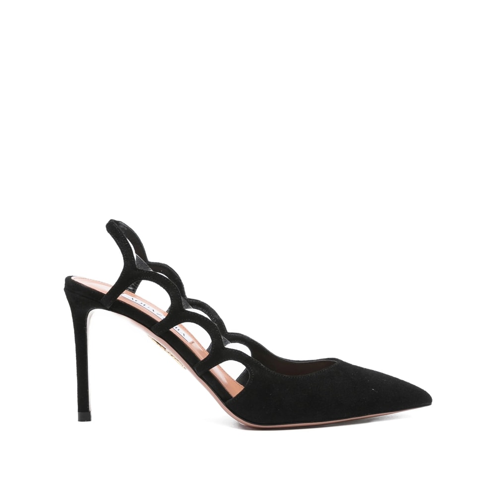 Aquazzura Love Forever Sandale 85 In Black