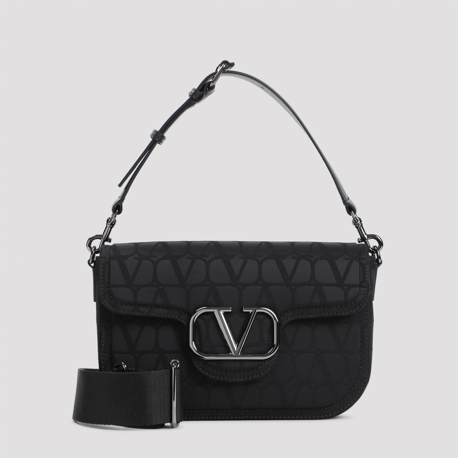 Shop Valentino All Time Shoulder Bag In No Nero