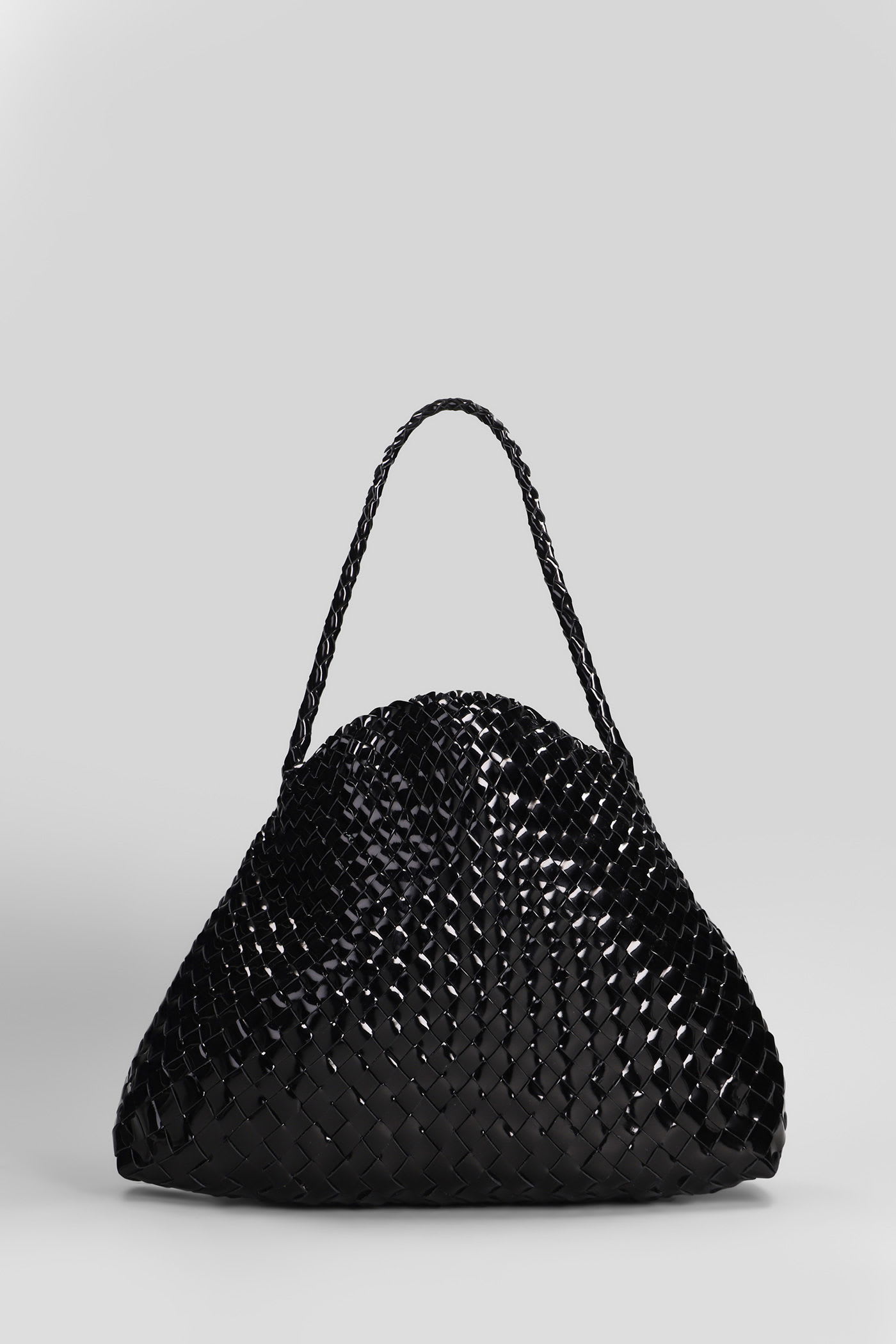 Dragon Diffusion Santa Maria Mini Hand Bag In Black Leather In Black