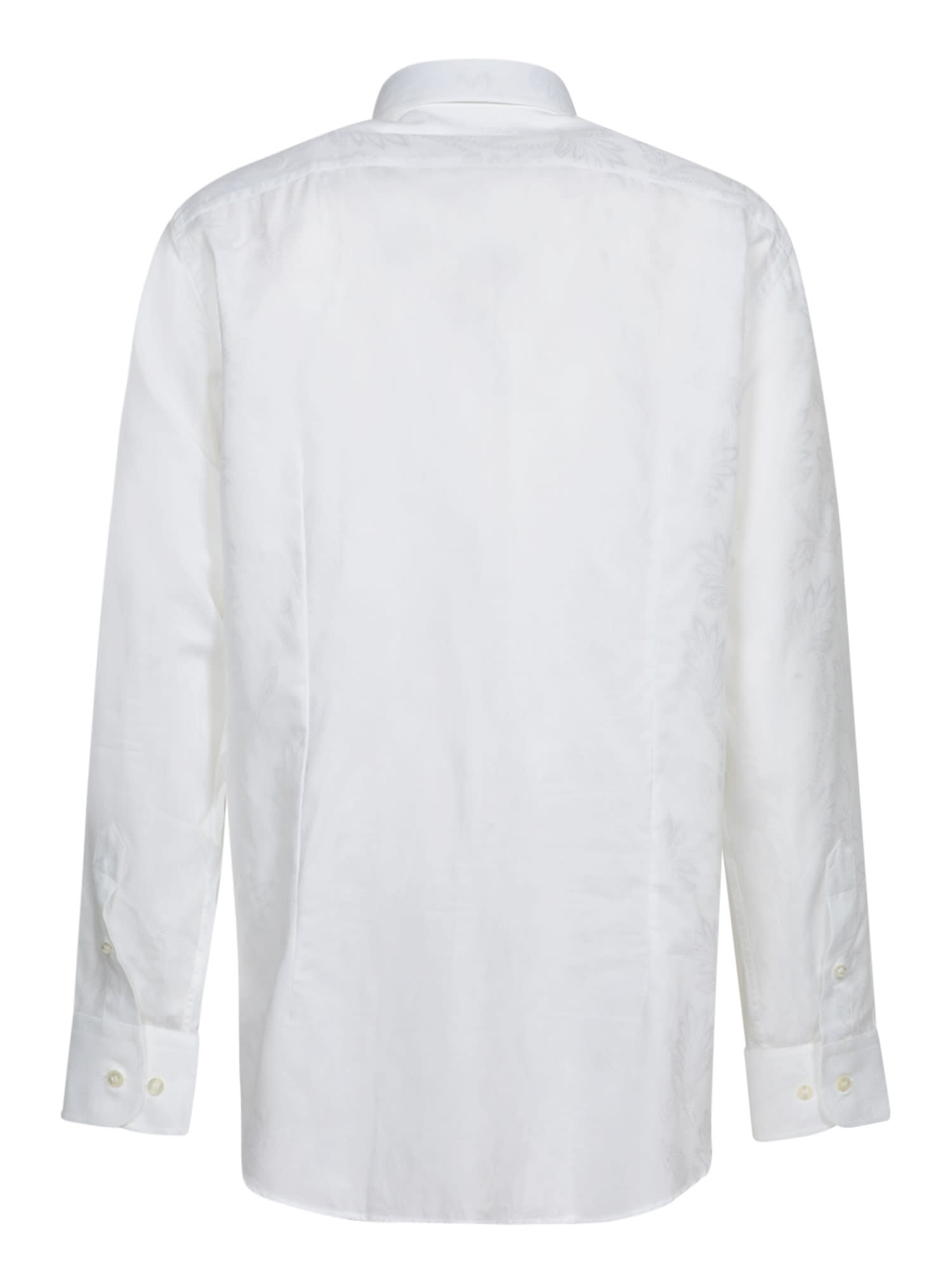 Shop Etro Roma White Shirt