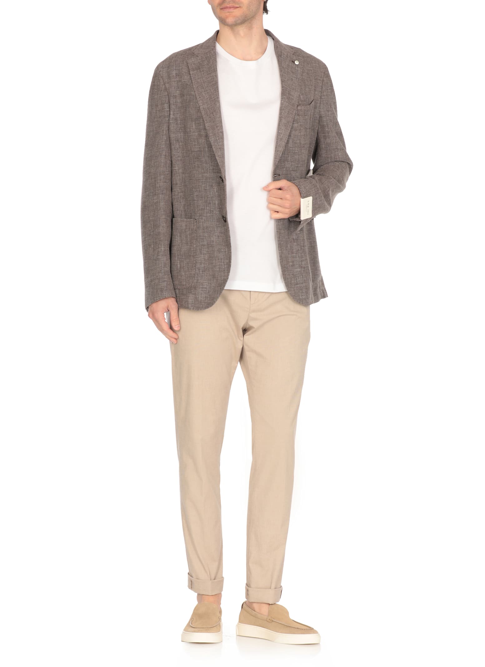 Dondup Cuffed Slim Fit Pants