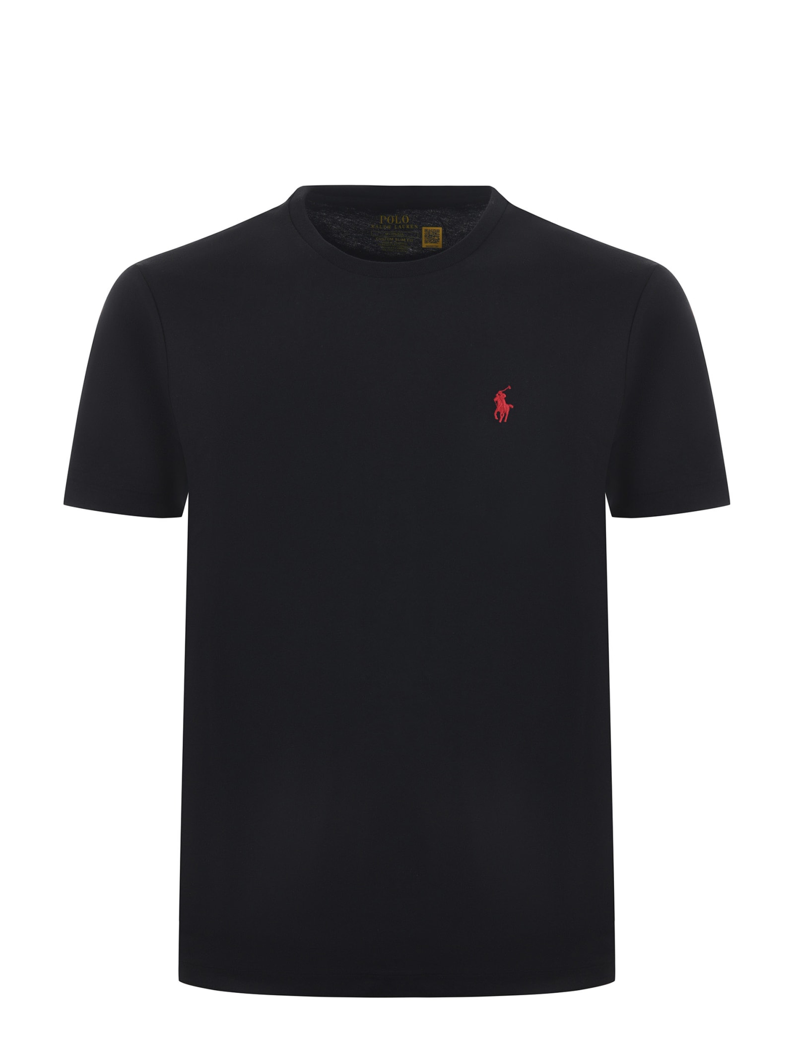 Shop Polo Ralph Lauren T-shirt In Black