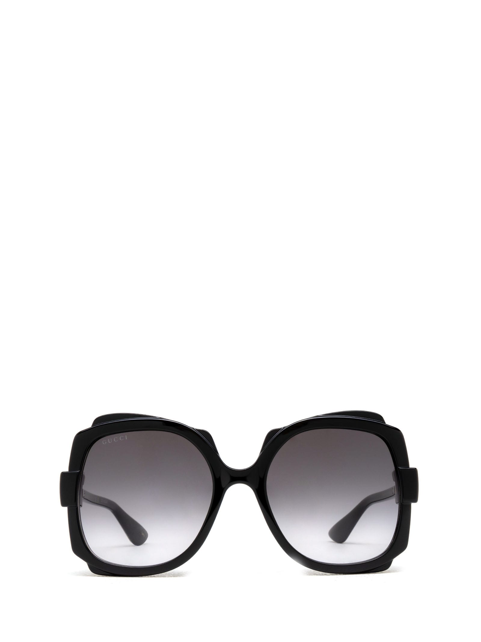 Shop Gucci Gg1431s Black Sunglasses