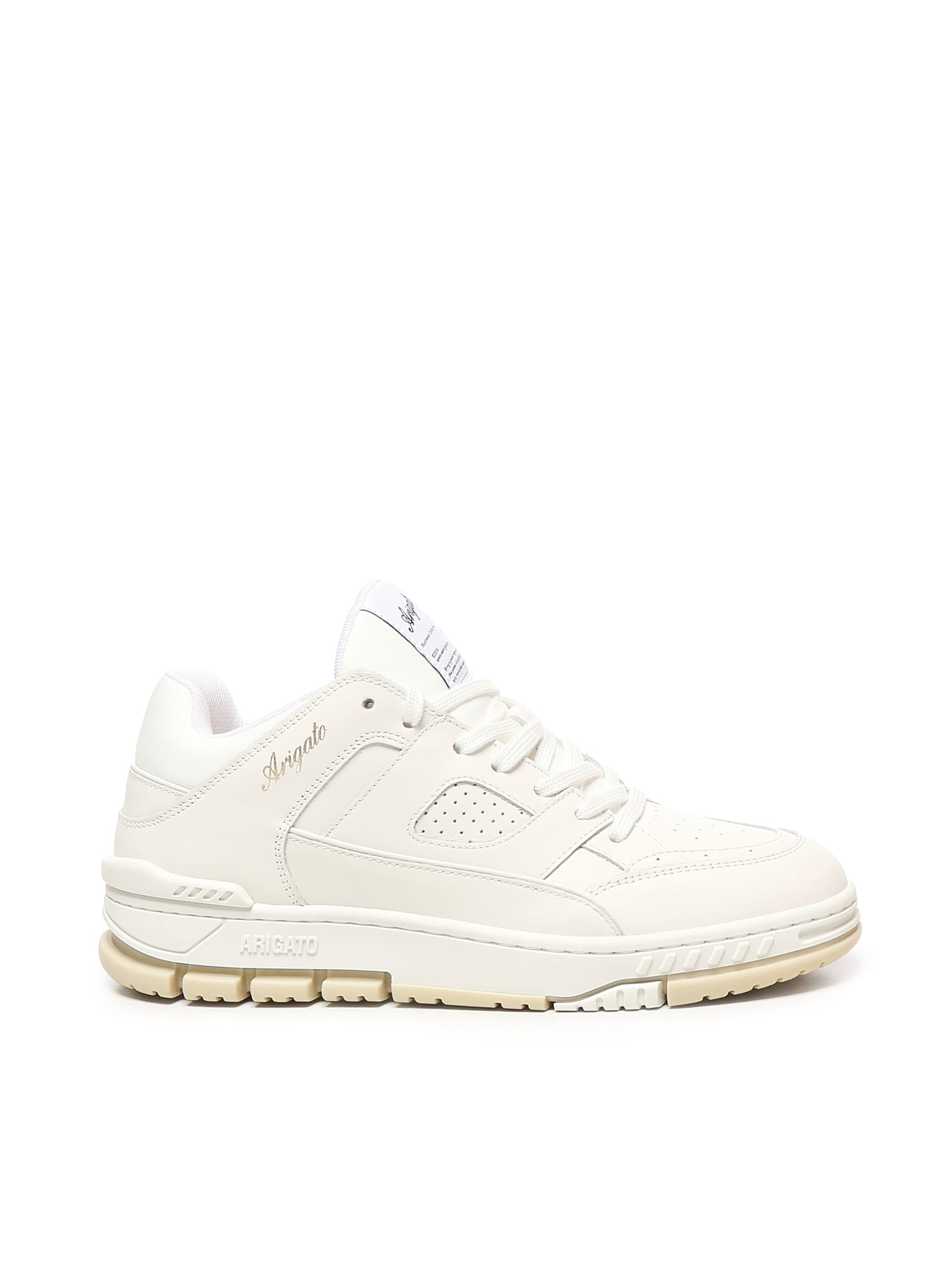 Axel Arigato Perforated Detailing Rubber Sole Sneaker In White