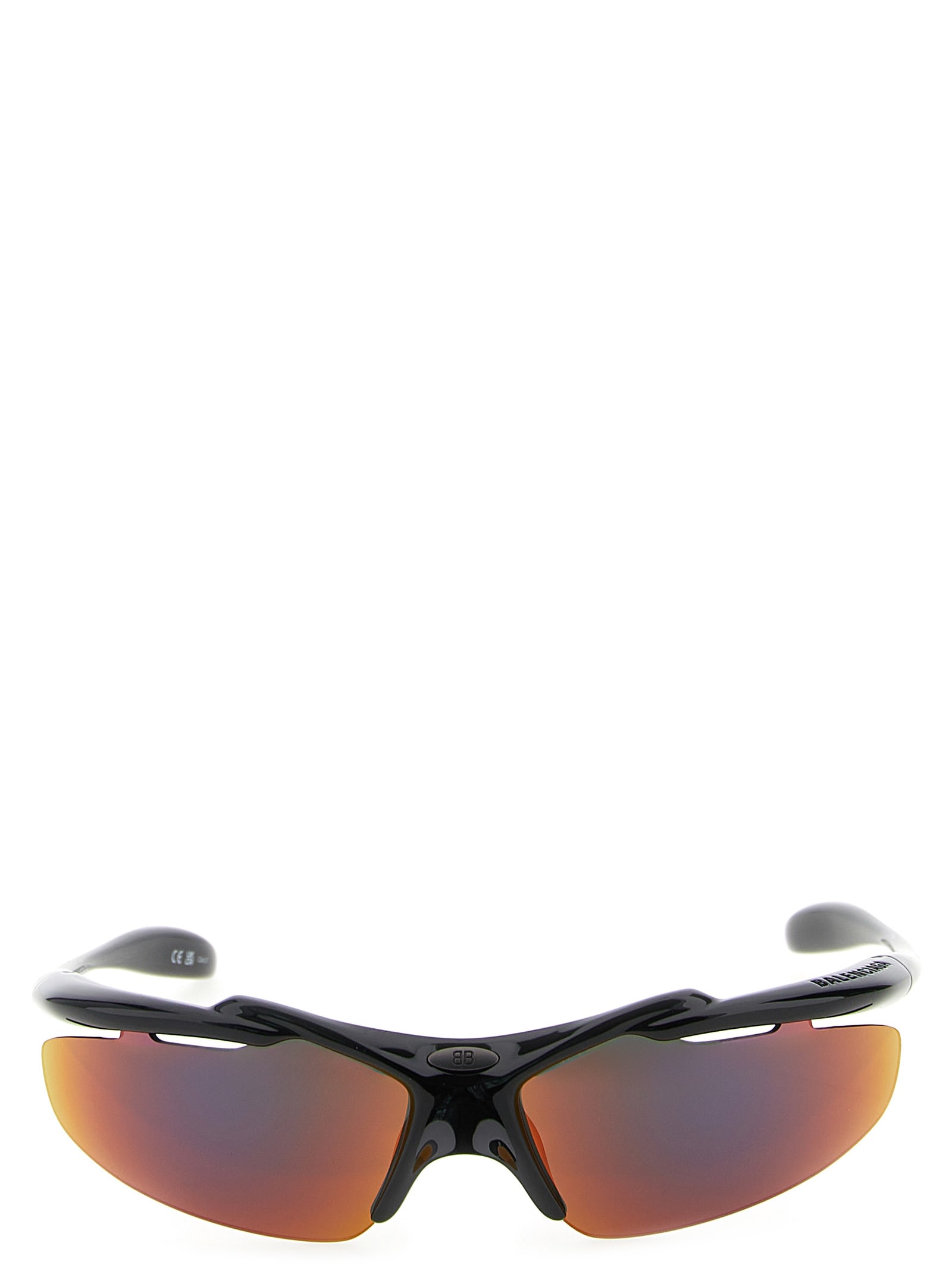 Balenciaga Turbo D-frame Sunglasses In Brown