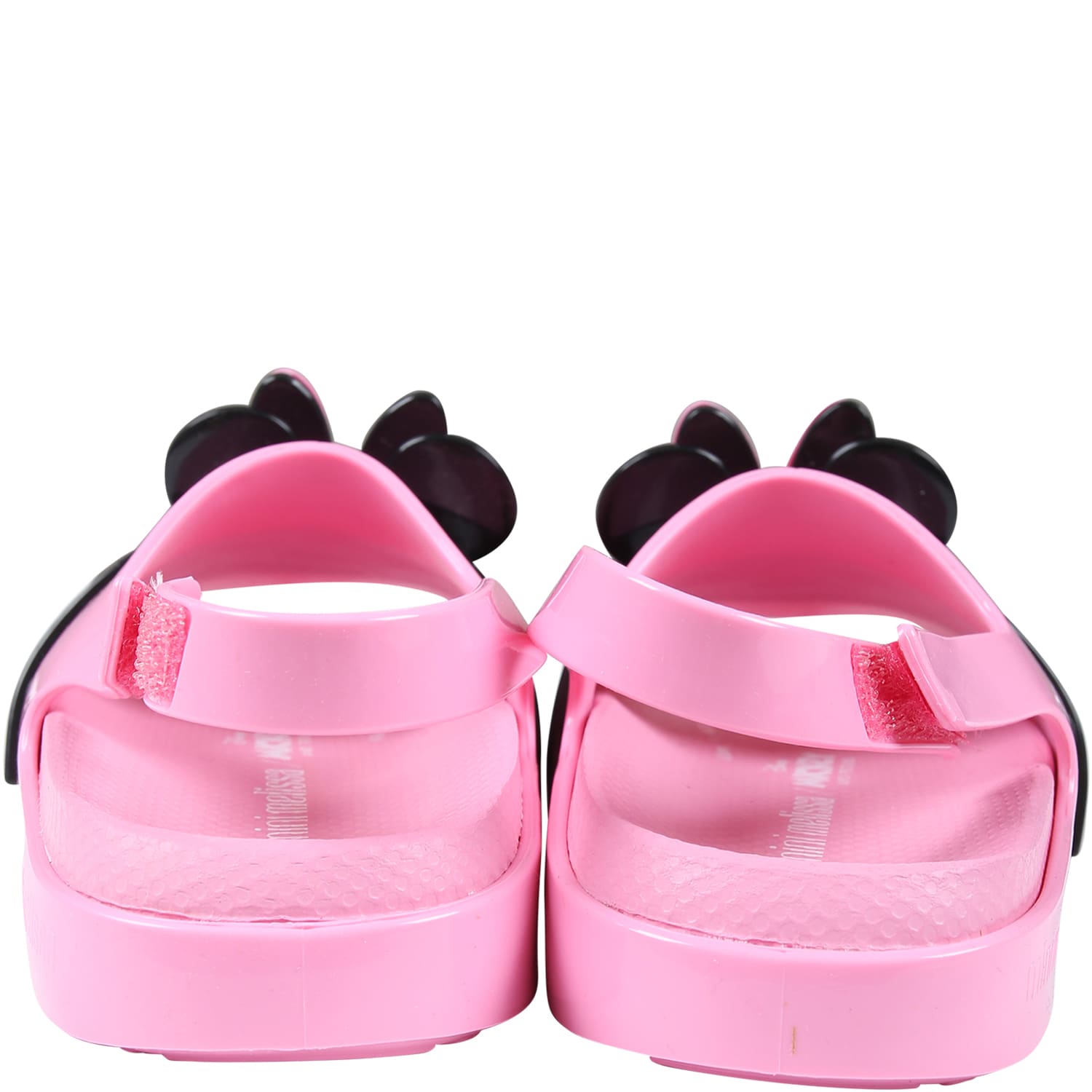 Shop Melissa Pink Sandals For Girl With Minnie Ears