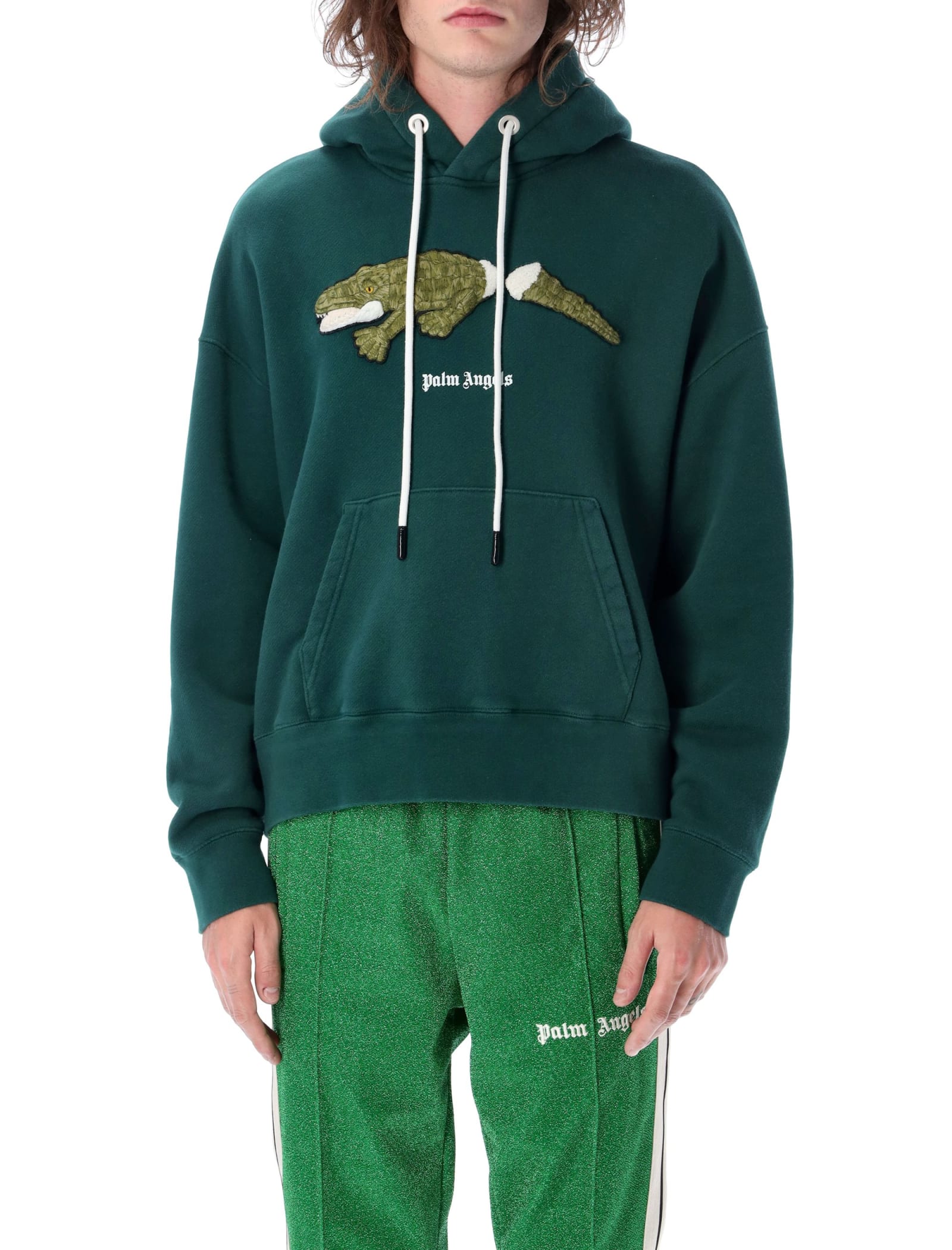 Palm Angels Croco Hoodie | Smart Closet